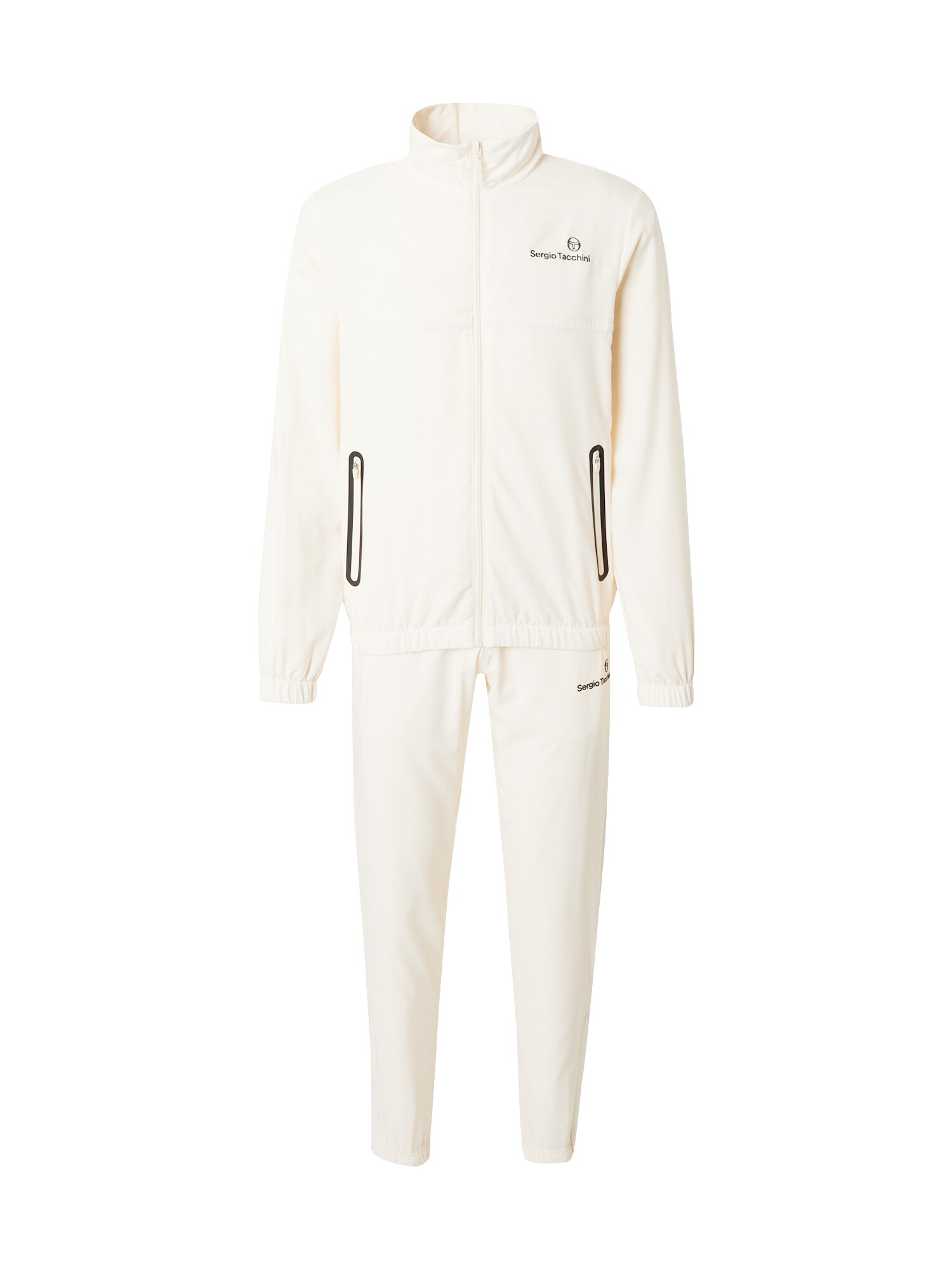 Sergio Tacchini Tréningruha 'SPECCHIO'  fekete / fehér akciós termékkép 1