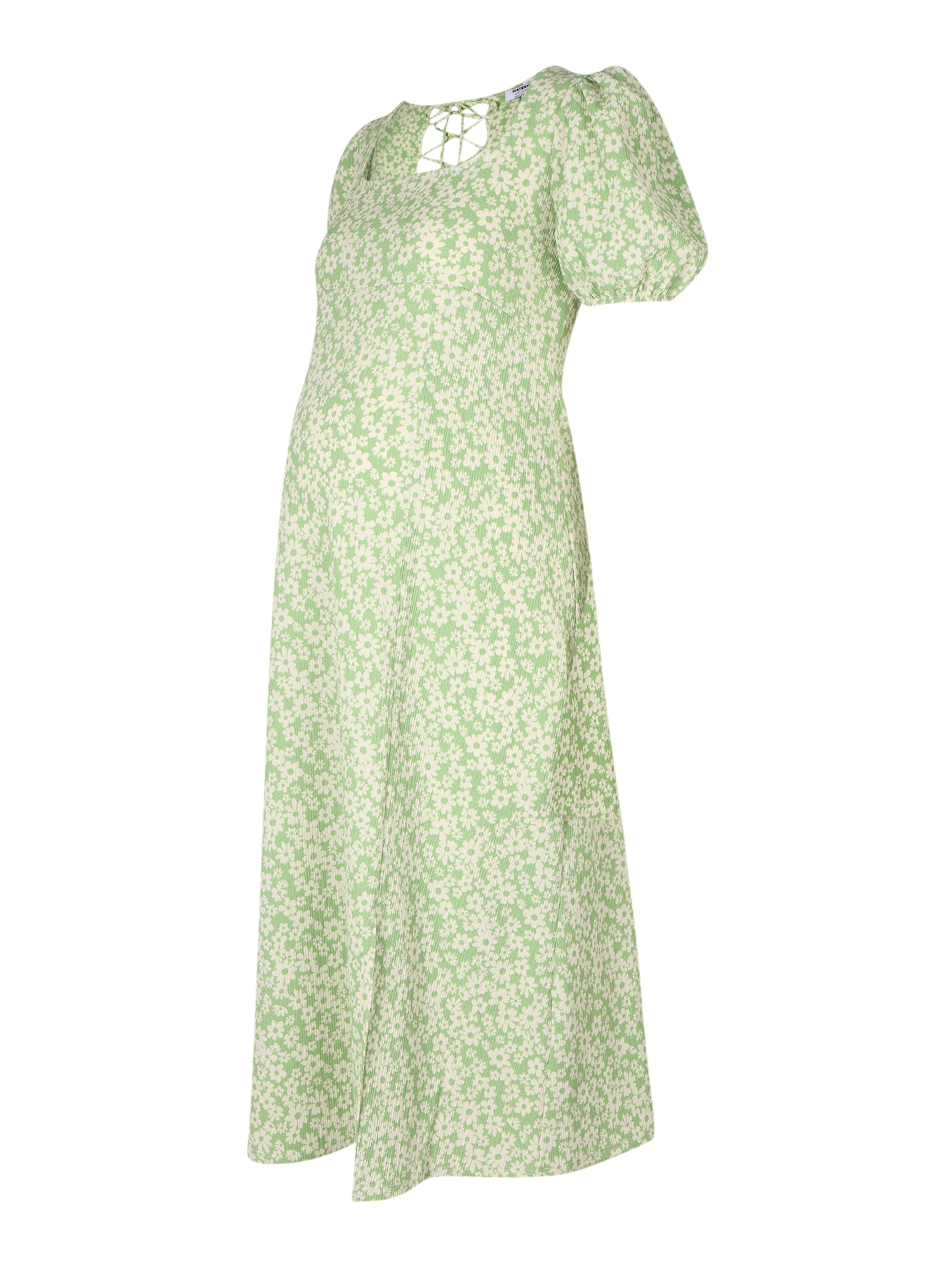 Dorothy Perkins Maternity Vasarinė suknelė pastelinė geltona / pastelinė žalia