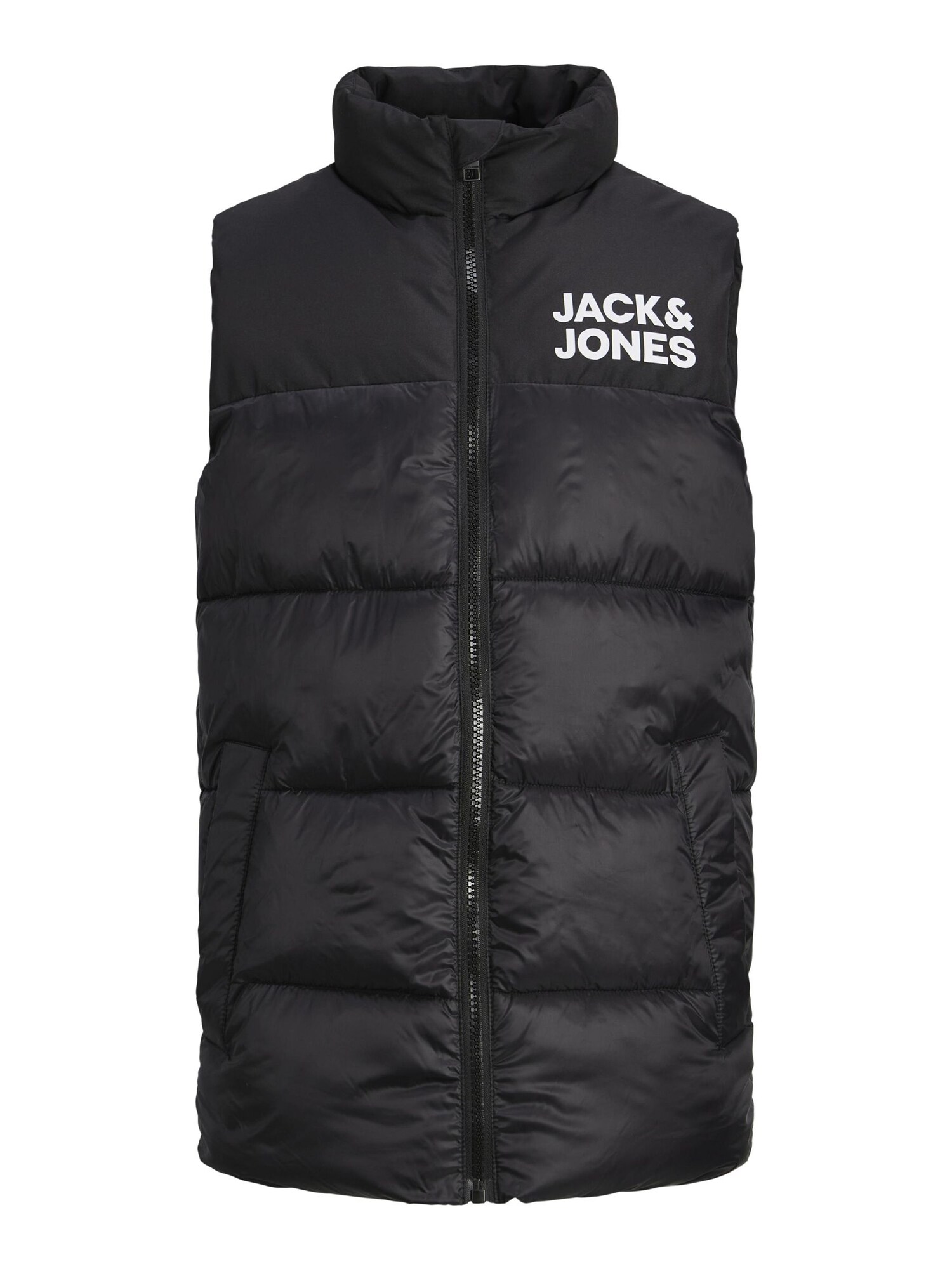 Jack & Jones Junior Mellény  fekete / fehér akciós termékkép 1