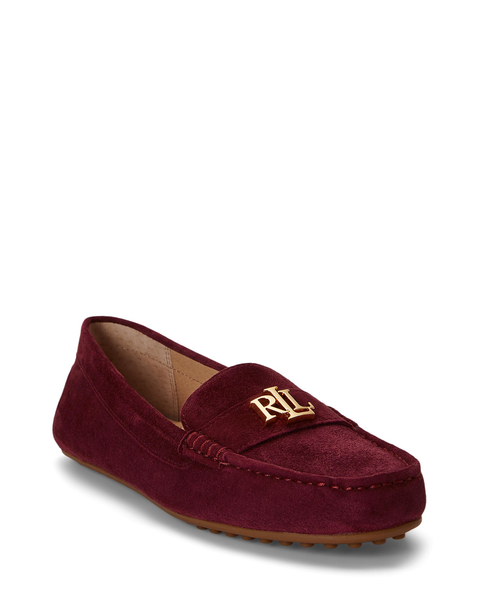 Lauren Ralph Lauren Mocasini BARNSBURY roșu burgundy