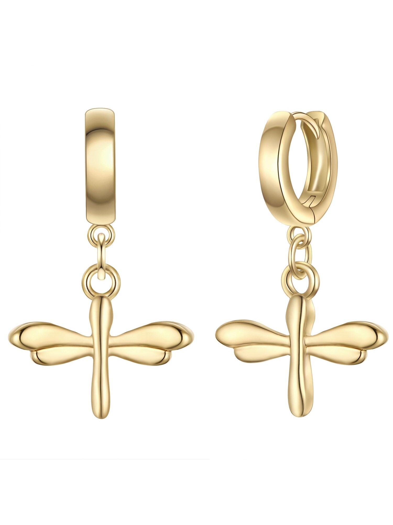 Yokoamii Pendientes  dorado