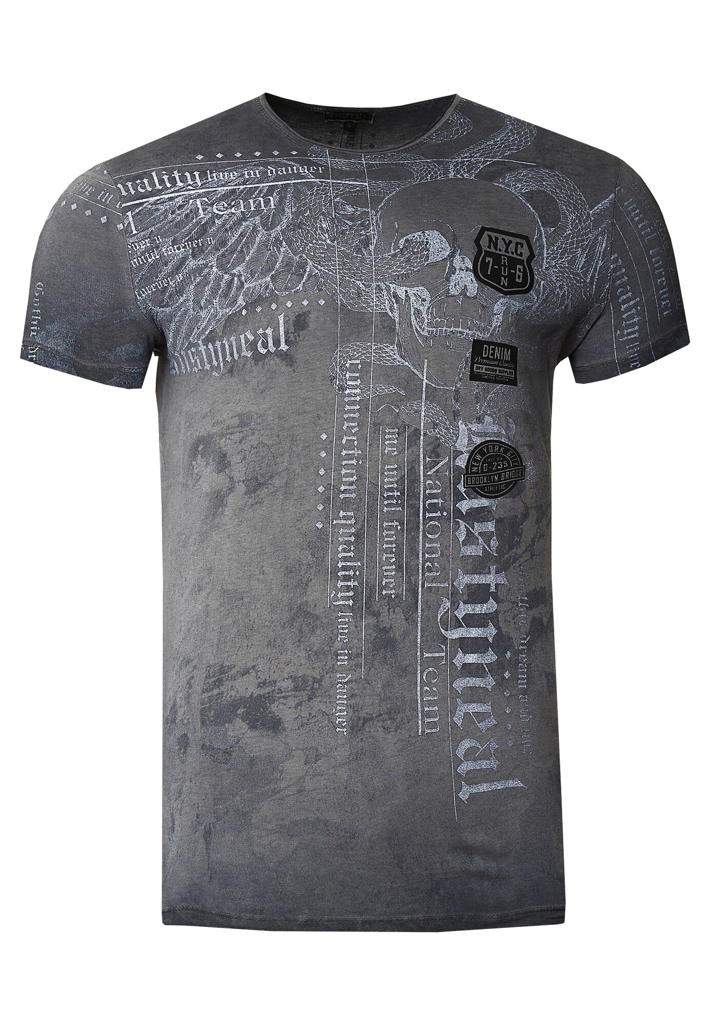 Thumbnail - Rusty Neal T-Shirt mit All Over Print
