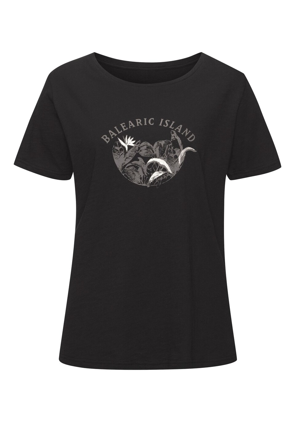 T-shirt antracit / svart