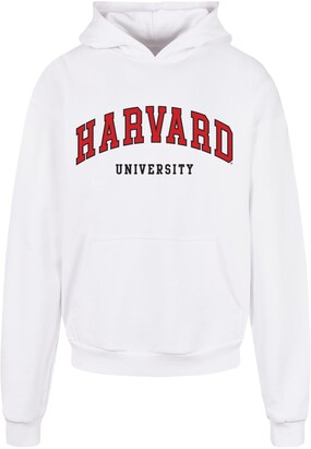 Merchcode Sweatshirt ‘Harvard University’ Rood / Zwart / Wit