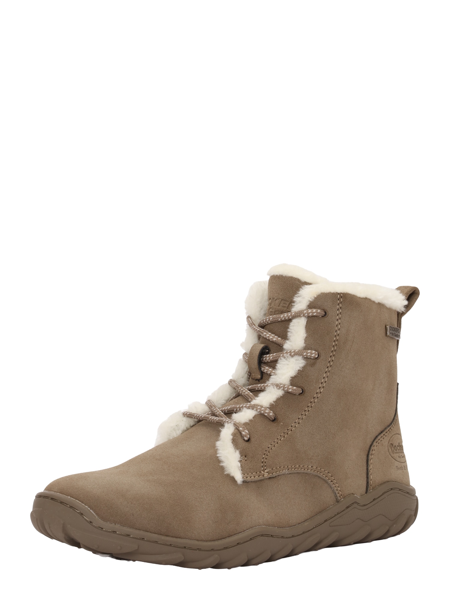 Dockers by Gerli Ghete cu șireturi gri taupe