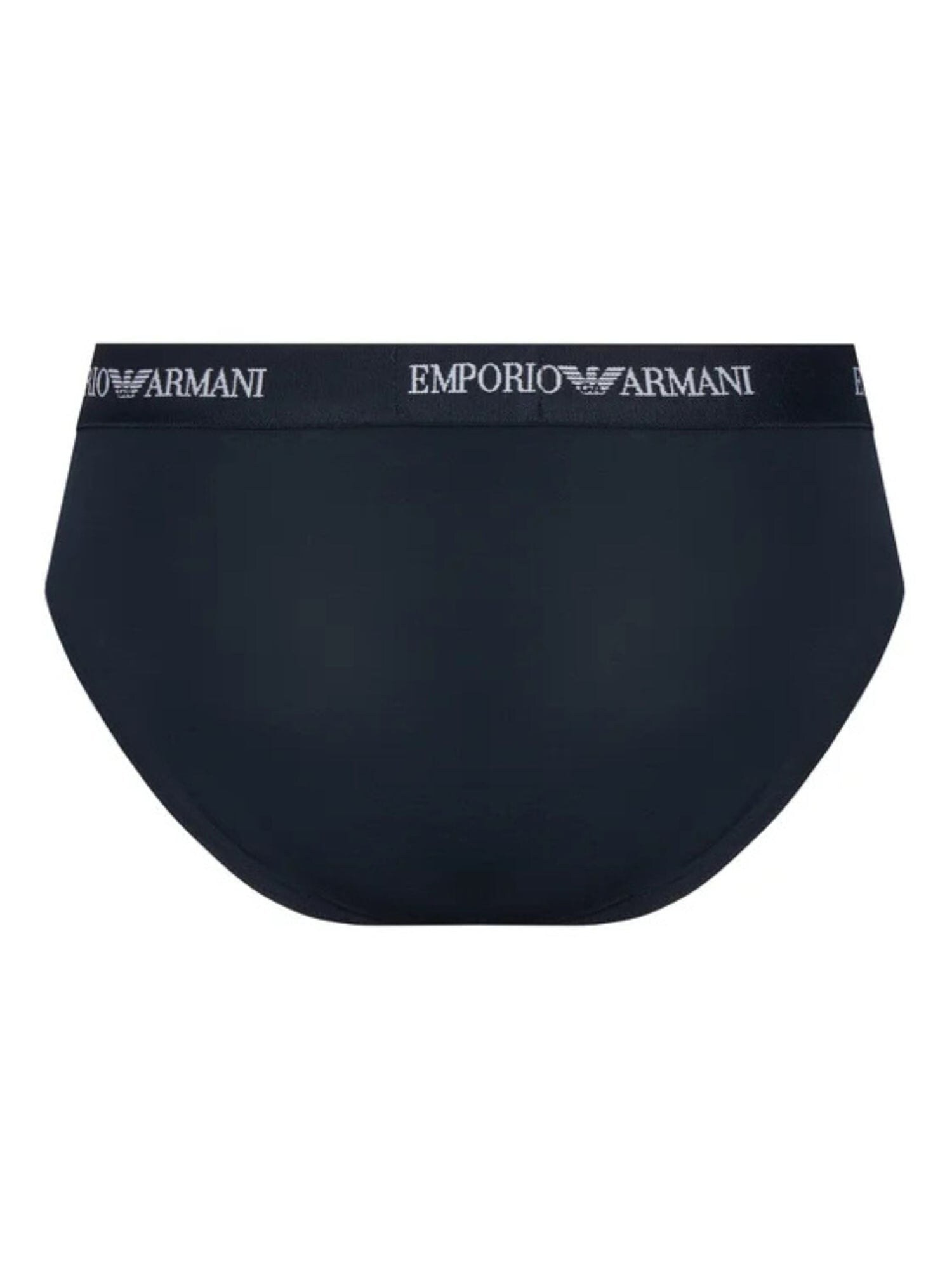 Emporio Armani Braga 'Pack of 3 stretch jersey briefs' azul – imagen 3