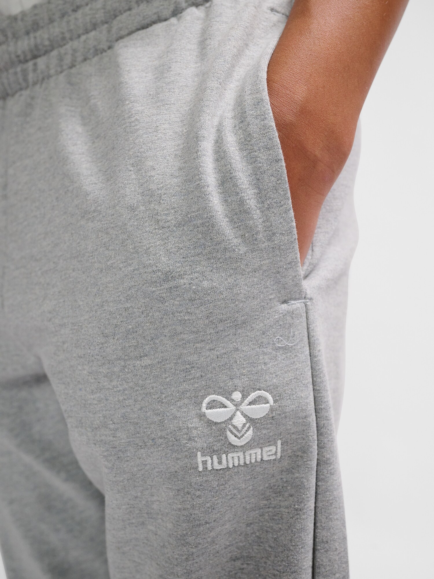 Hummel Športové nohavice 'Go 2.0' sivá / biela (obrázok 6)