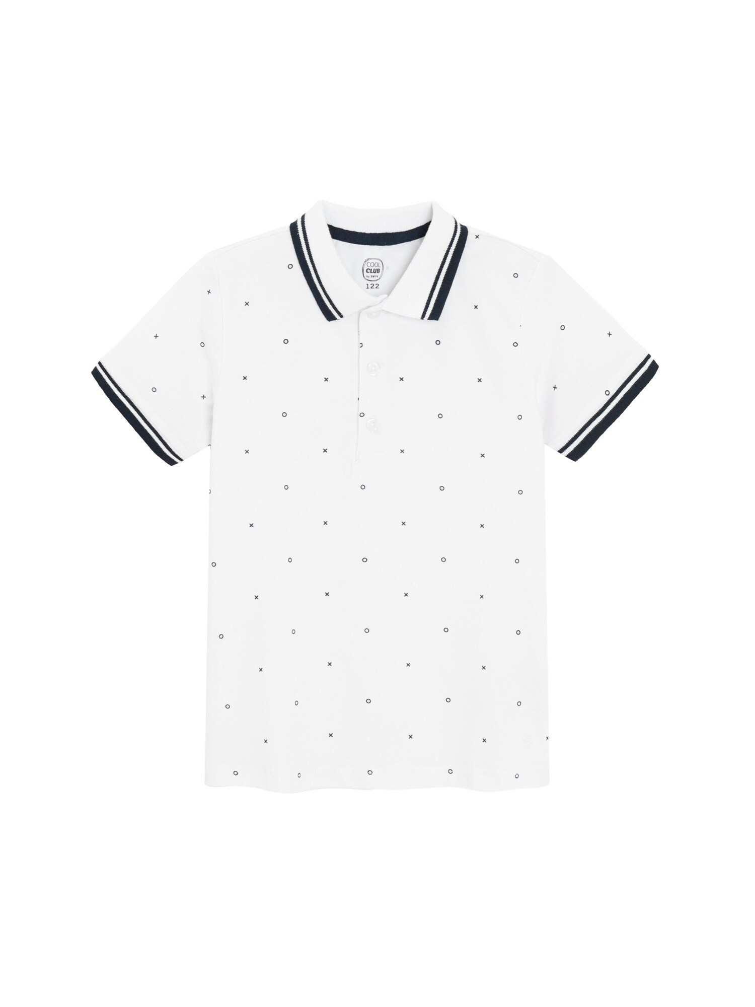 Cool Club Tricou  negru / alb