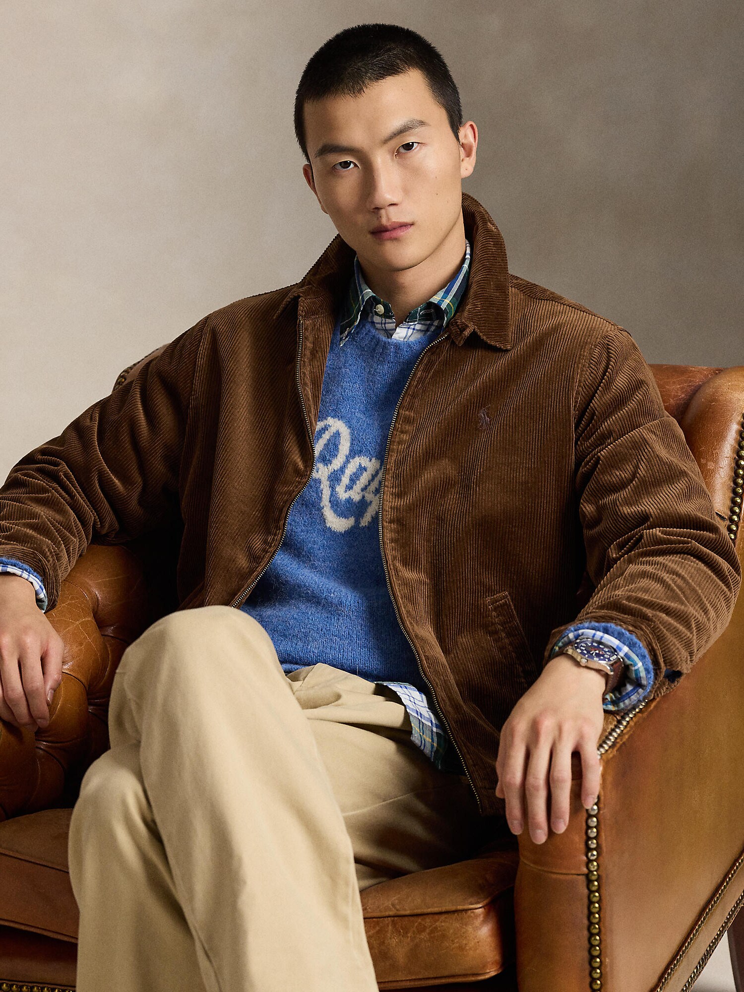 Polo Ralph Lauren Chaqueta de entretiempo 'WYNTN' marrón – imagen 2