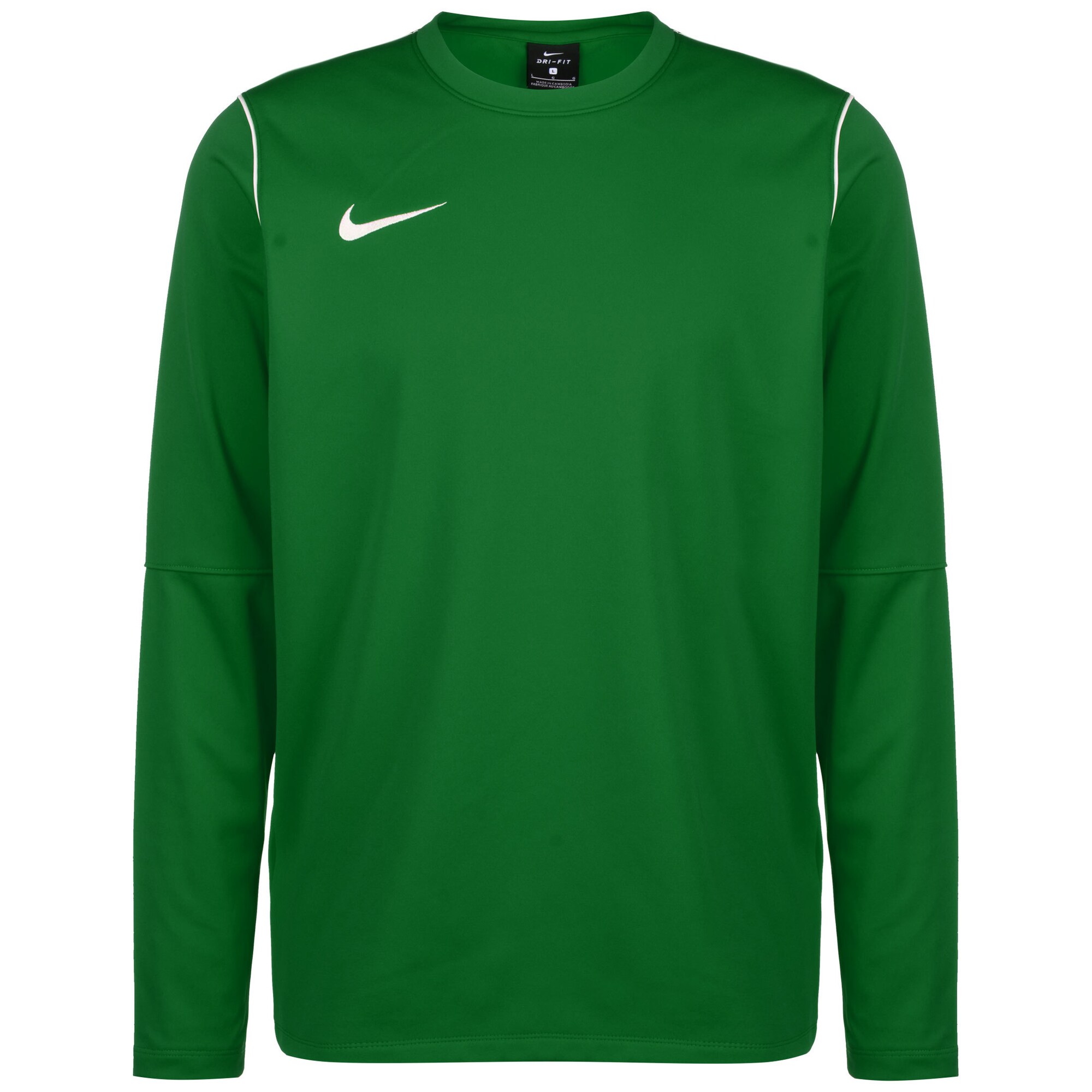 NIKE Tricou funcțional Park 20  verde / alb