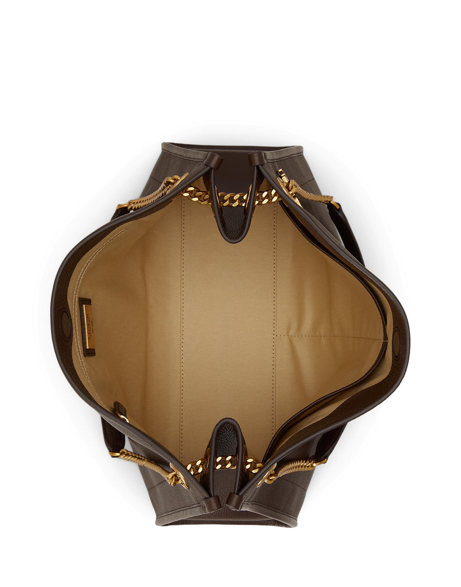 Lauren Ralph Lauren Shopper  chocolate