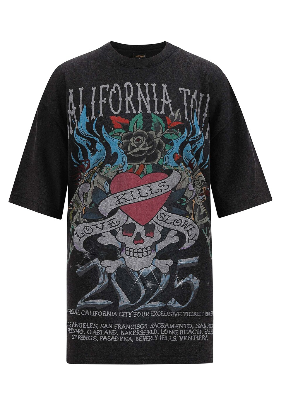 T-shirt 'California Love Kills'