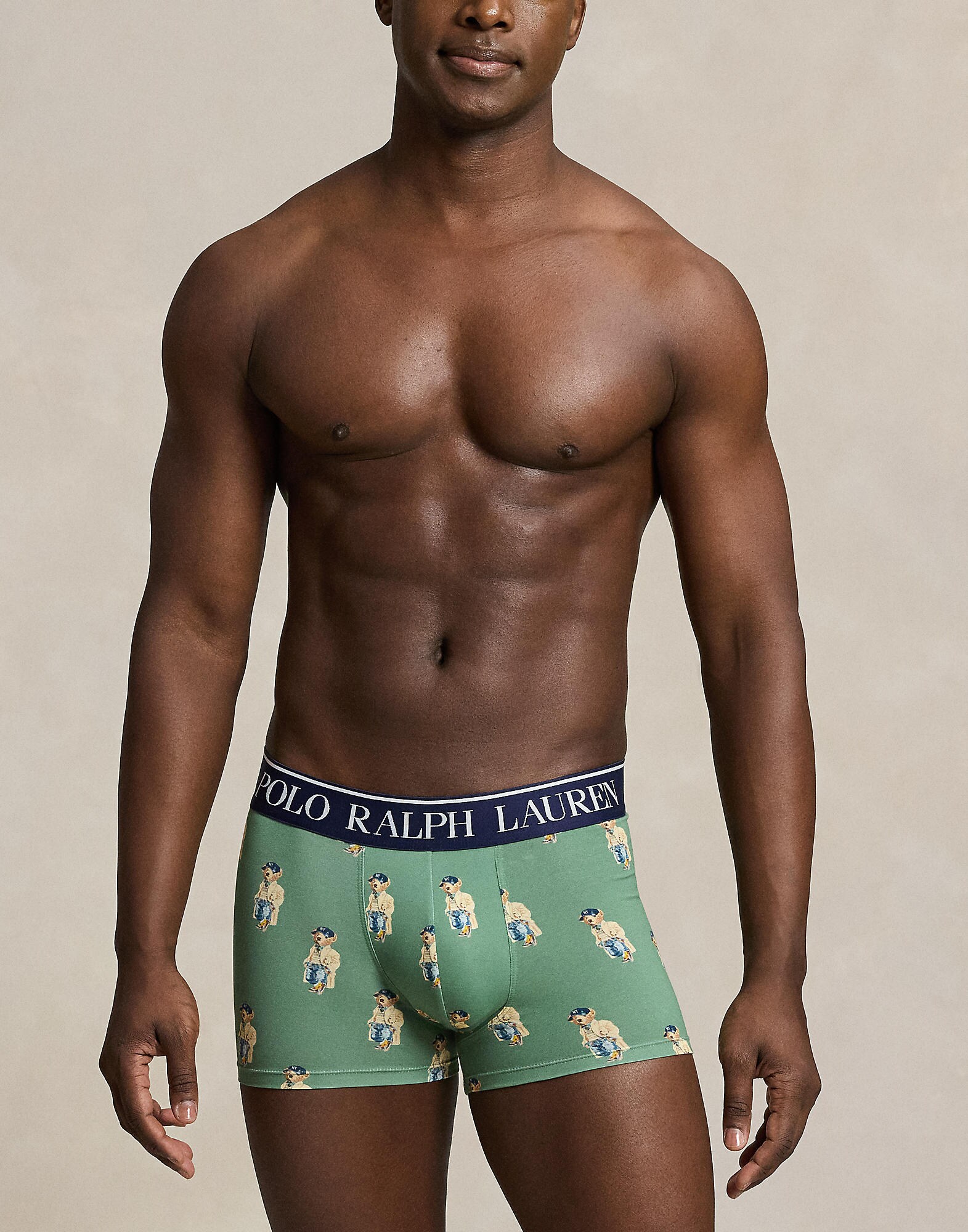 Polo Ralph Lauren Calzoncillo boxer  azul real / moca / verde – imagen 3