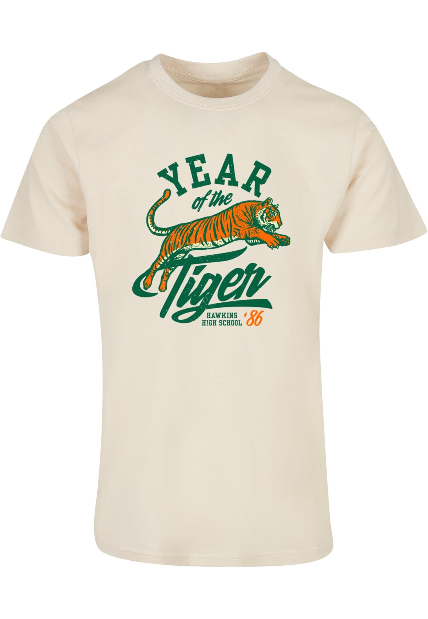Thumbnail - ABSOLUTE CULT T-Shirt Stranger Things - Hawkins Year of The Tiger 86
