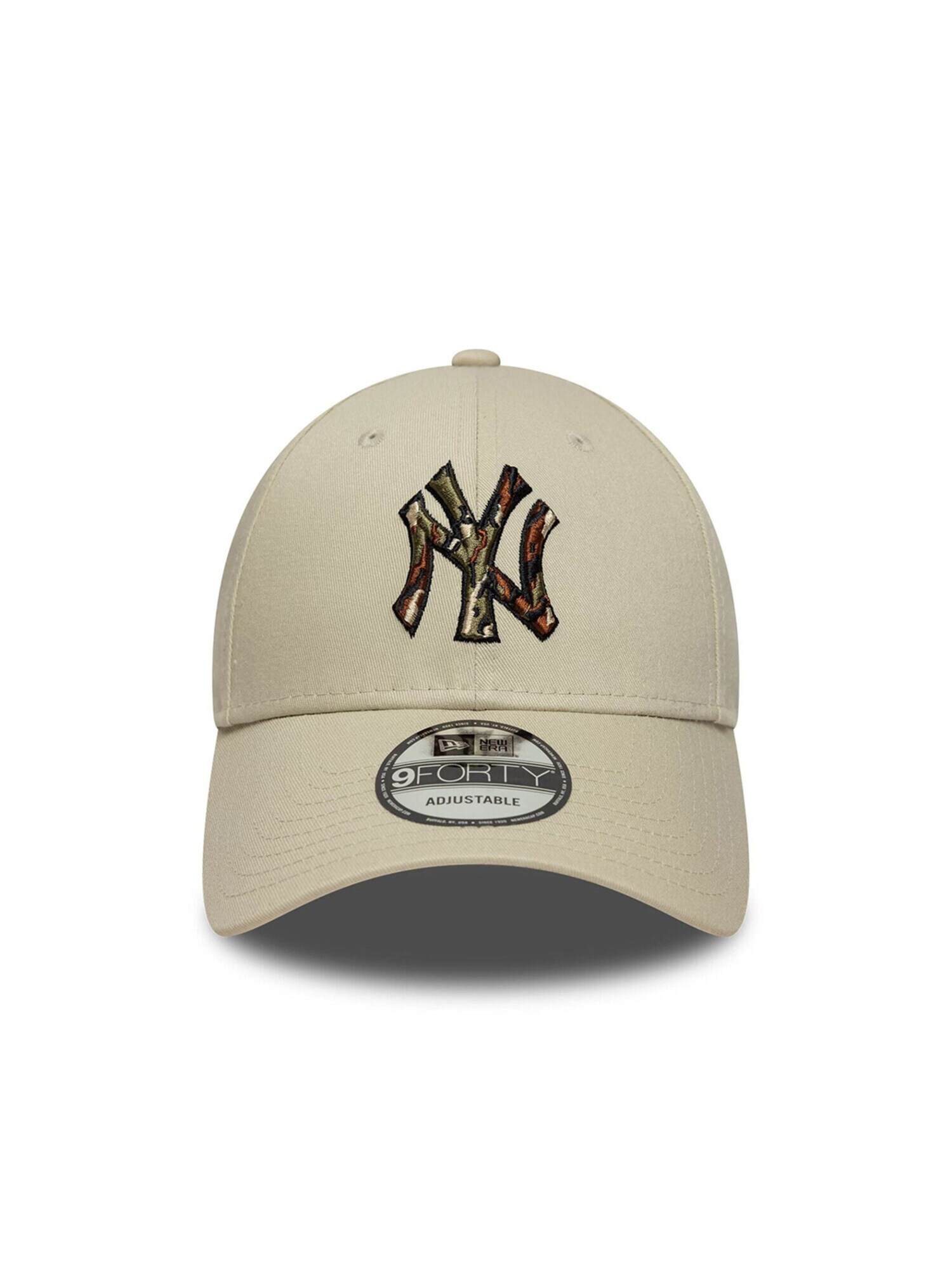 NEW ERA Športová šiltovka '9FORTY New York Yankees MLB Outline'  béžová