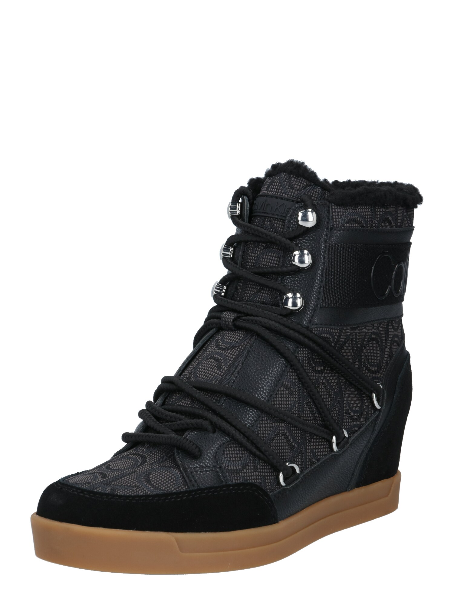 Calvin Klein Sniego batai 'FIORENZA'  juoda / antracito