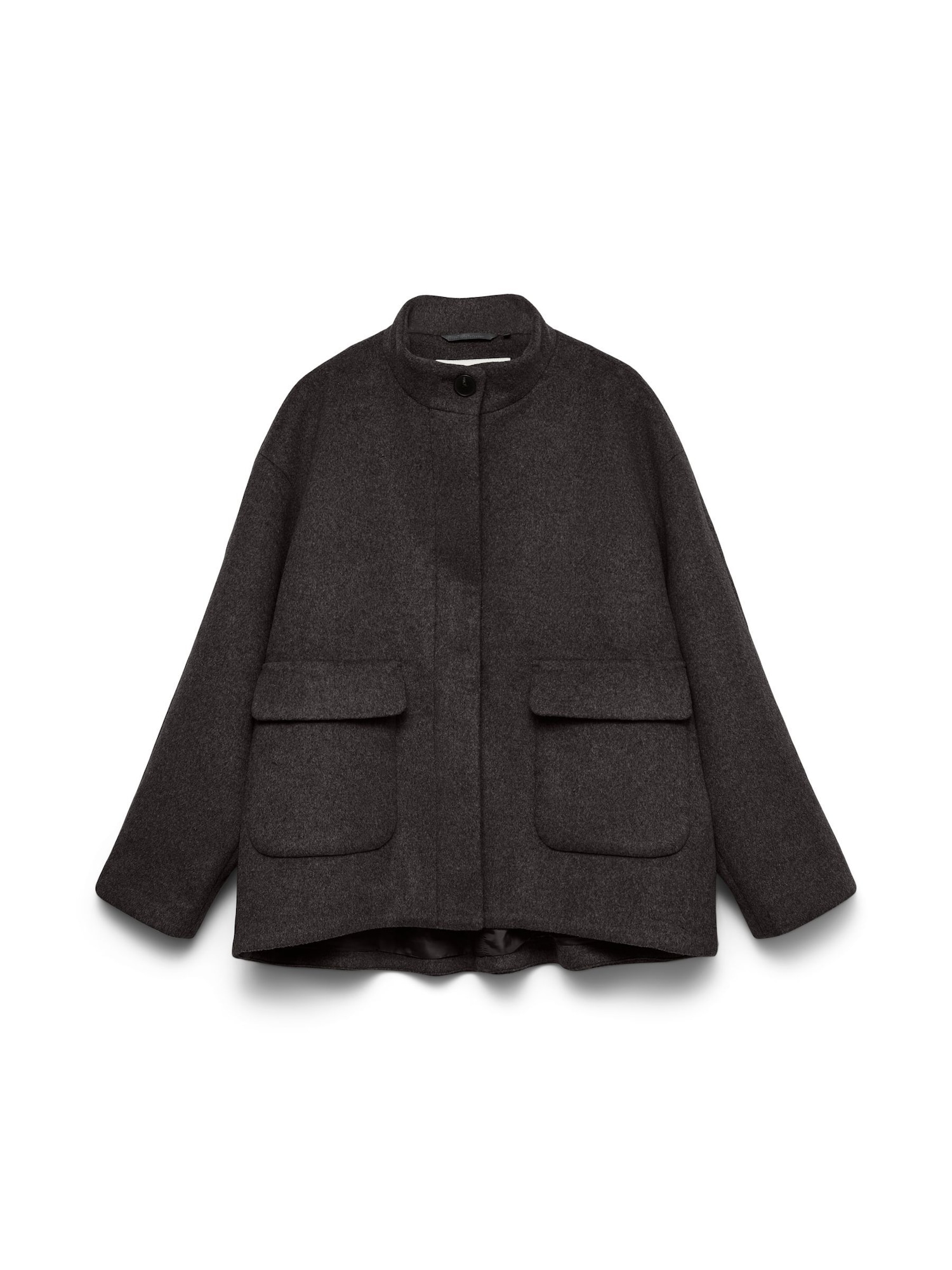 VERO MODA Chaqueta de entretiempo 'AWLillie'  marrón oscuro