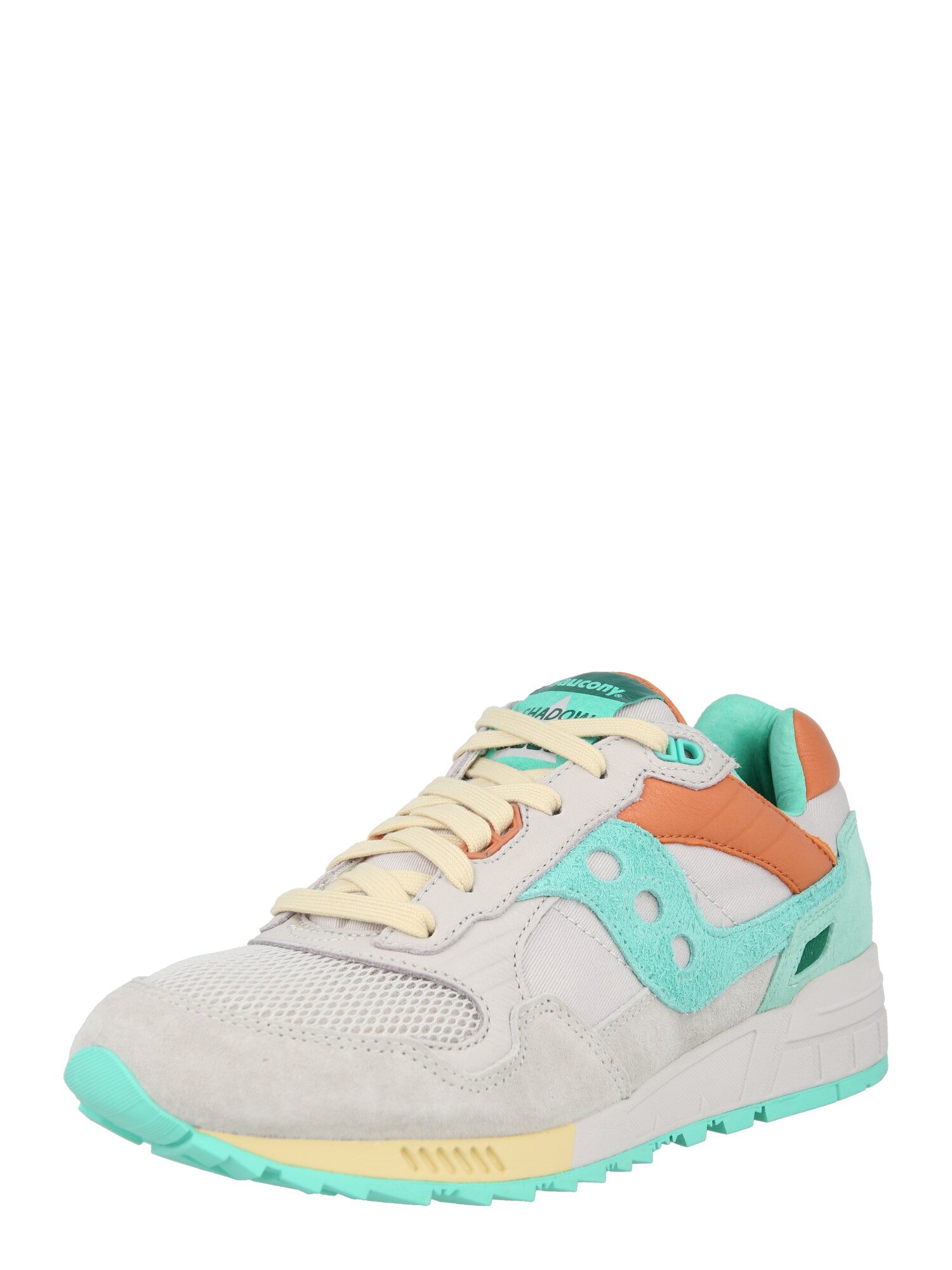 saucony Sneaker low 'SHADOW 5000'  gri deschis / verde jad / portocaliu