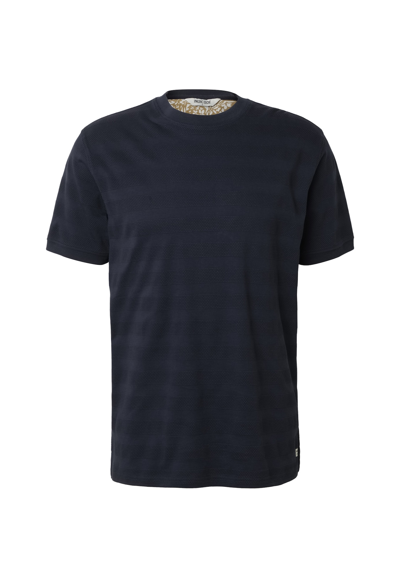 INDICODE JEANS Tričko 'Kihei'  námornícka modrá