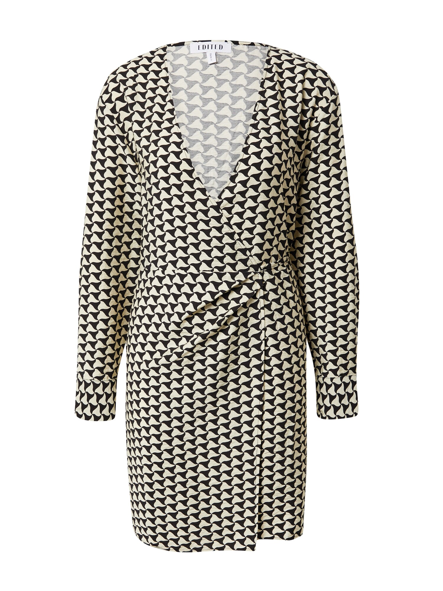 EDITED Rochie Immanuela  negru / alb