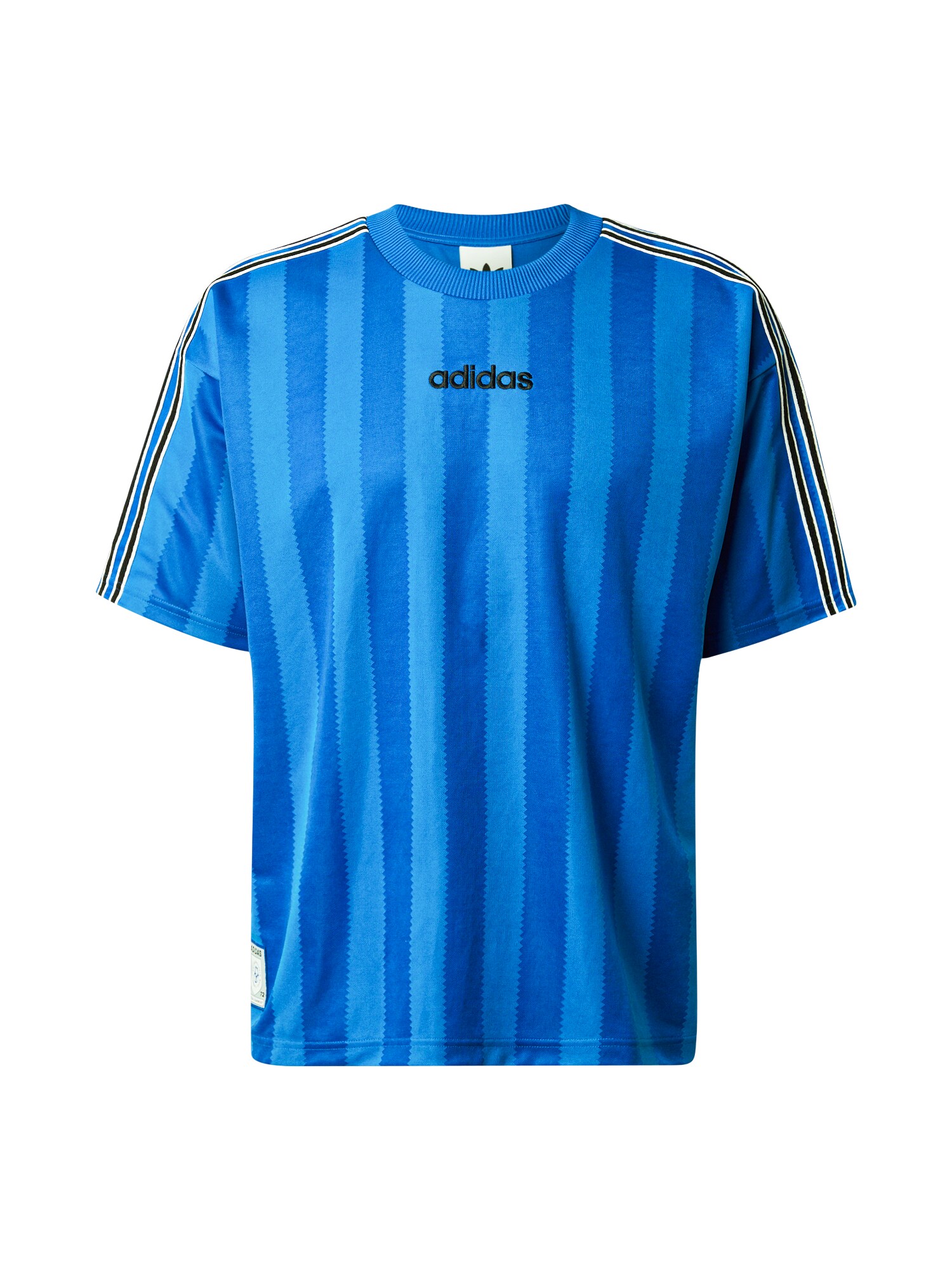 ADIDAS ORIGINALS Póló  kék / királykék / fekete / fehér akciós termékkép 1