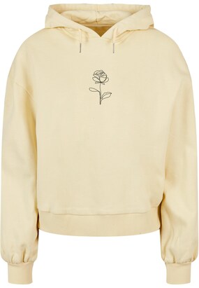 Merchcode Sweatshirt ‘Spring – Rose’ Geel / Zwart