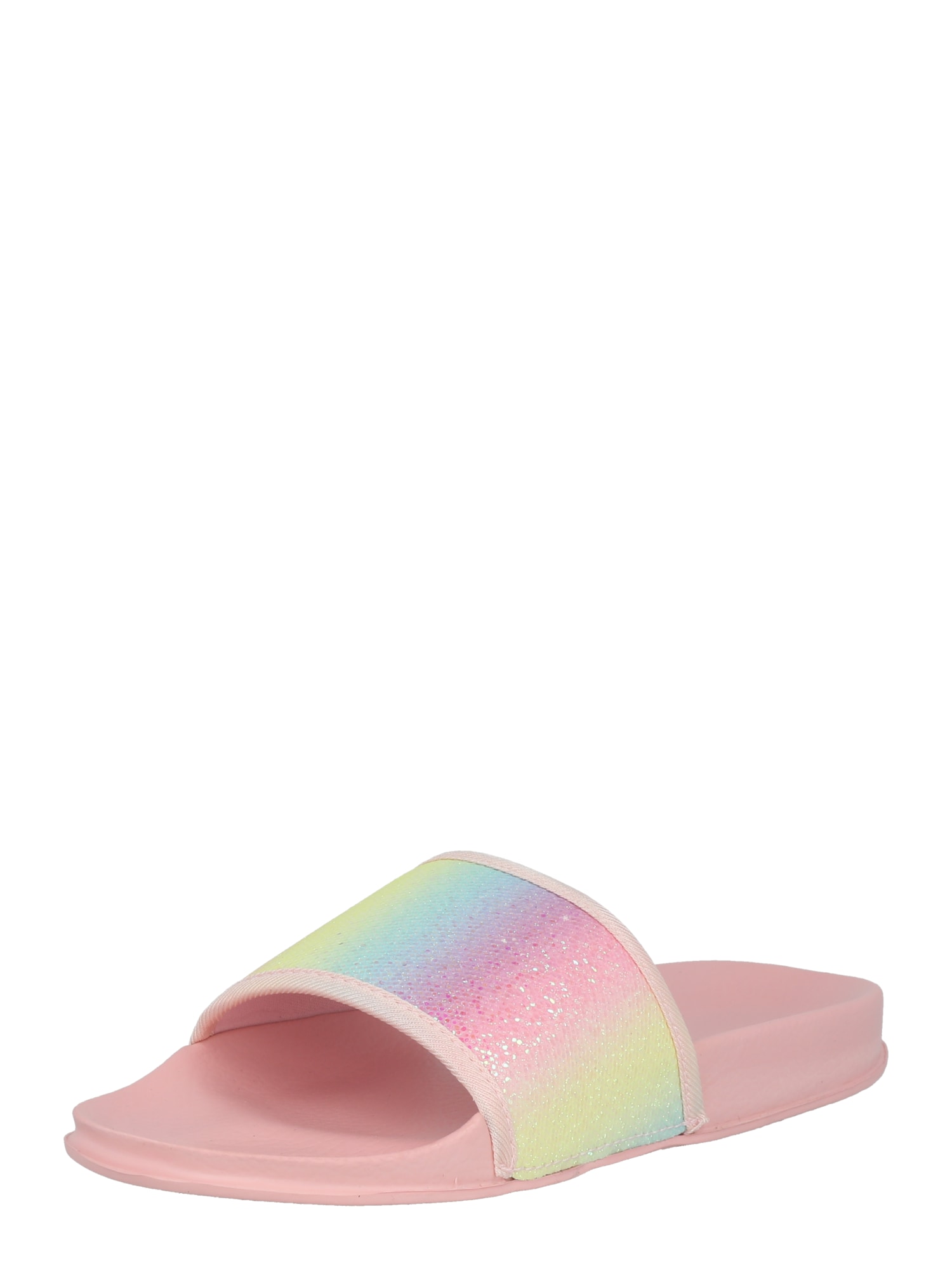 BECK Sandale 'Shiny'  svijetloplava / pastelno žuta / ljubičasta / roza