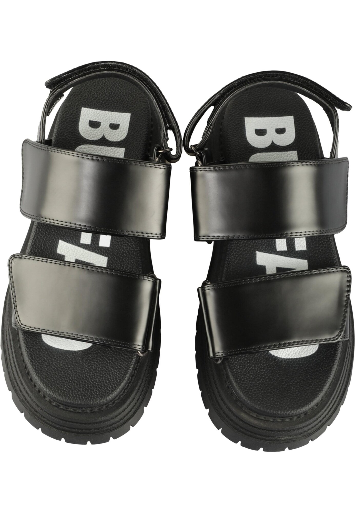 BUFFALO Sandále  čierna