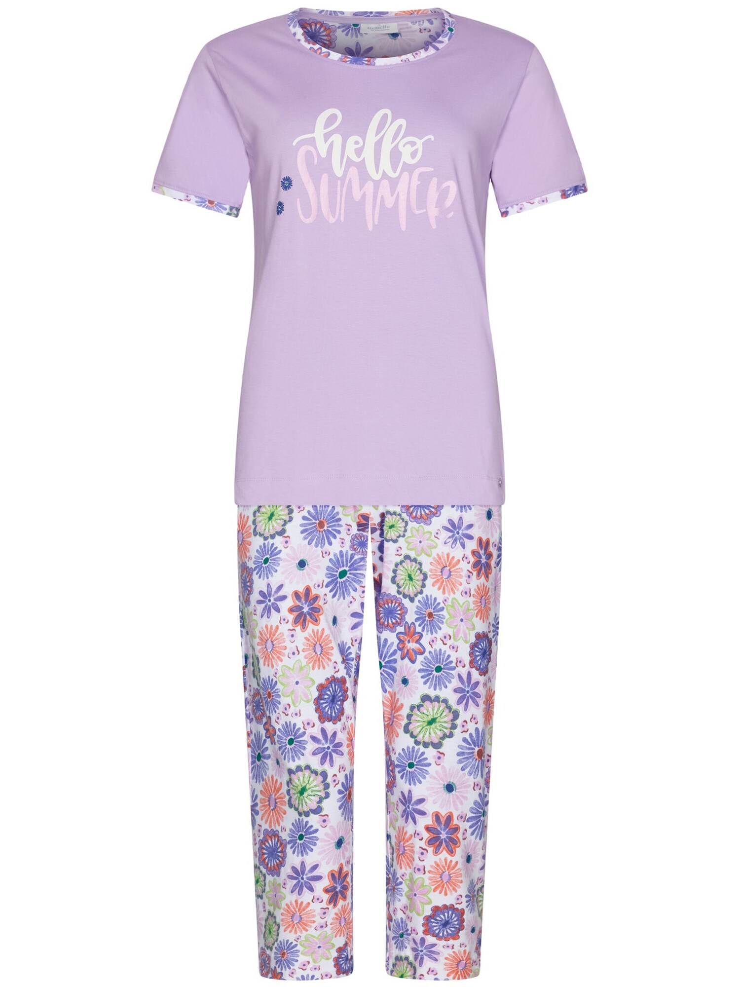Rebelle Pyjama With 3/4 Pants