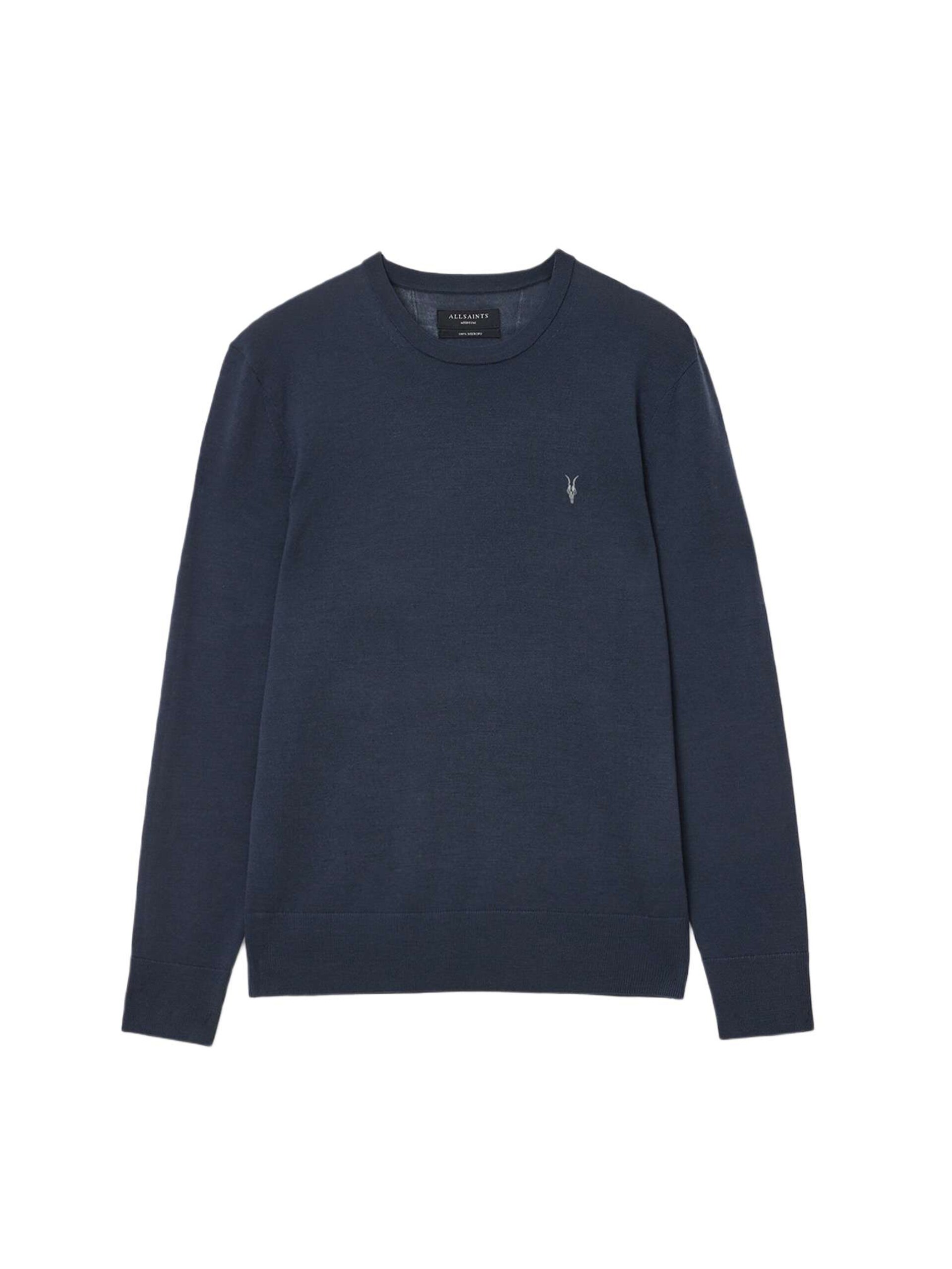 AllSaints Jersey Merino Mode stickade tröjor herr – bild 2