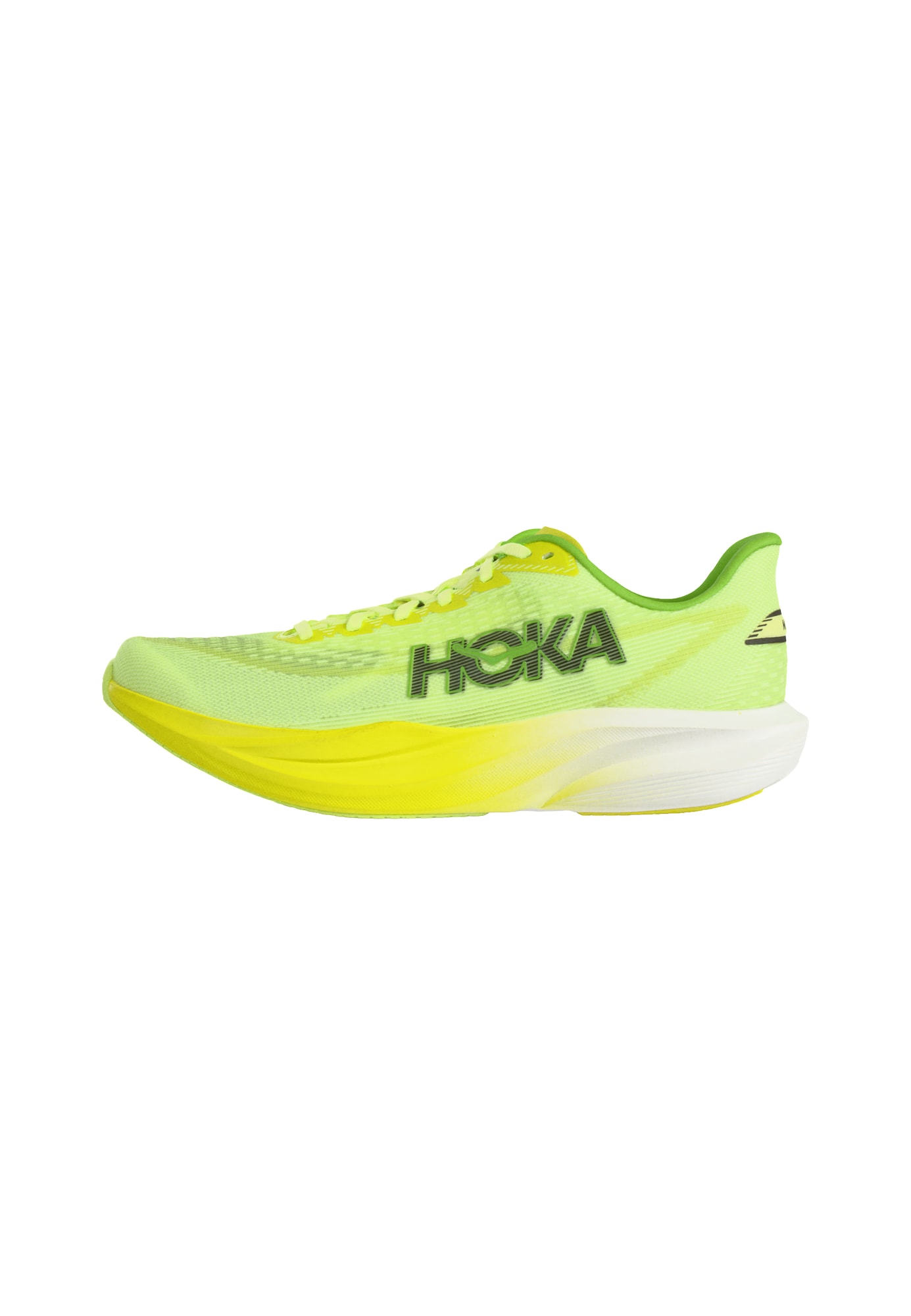 HOKA Sneaker de alergat MACH 7 galben neon / verde măr / negru