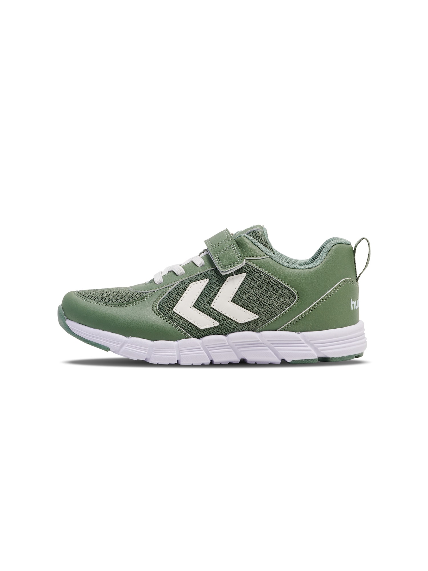Hummel Спортни обувки 'SPEED'  зелено / бяло