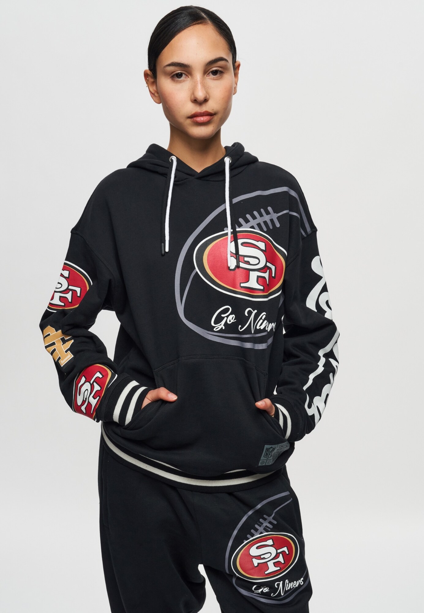 Thumbnail - Recovered Kapuzenpullover NFL 49ERS Go Niner
