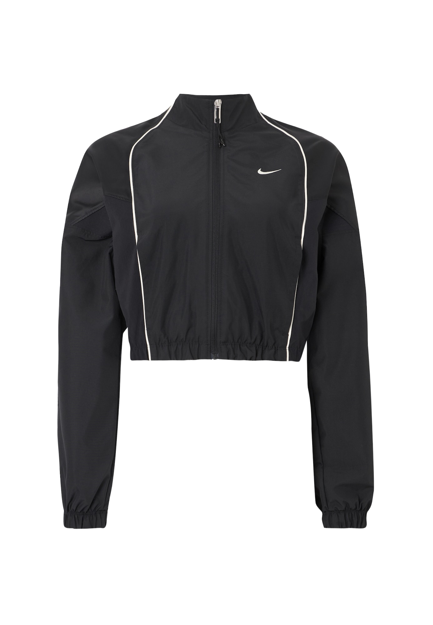 Nike Sportswear Geacă de primăvară-toamnă SHRUNKEN negru / alb