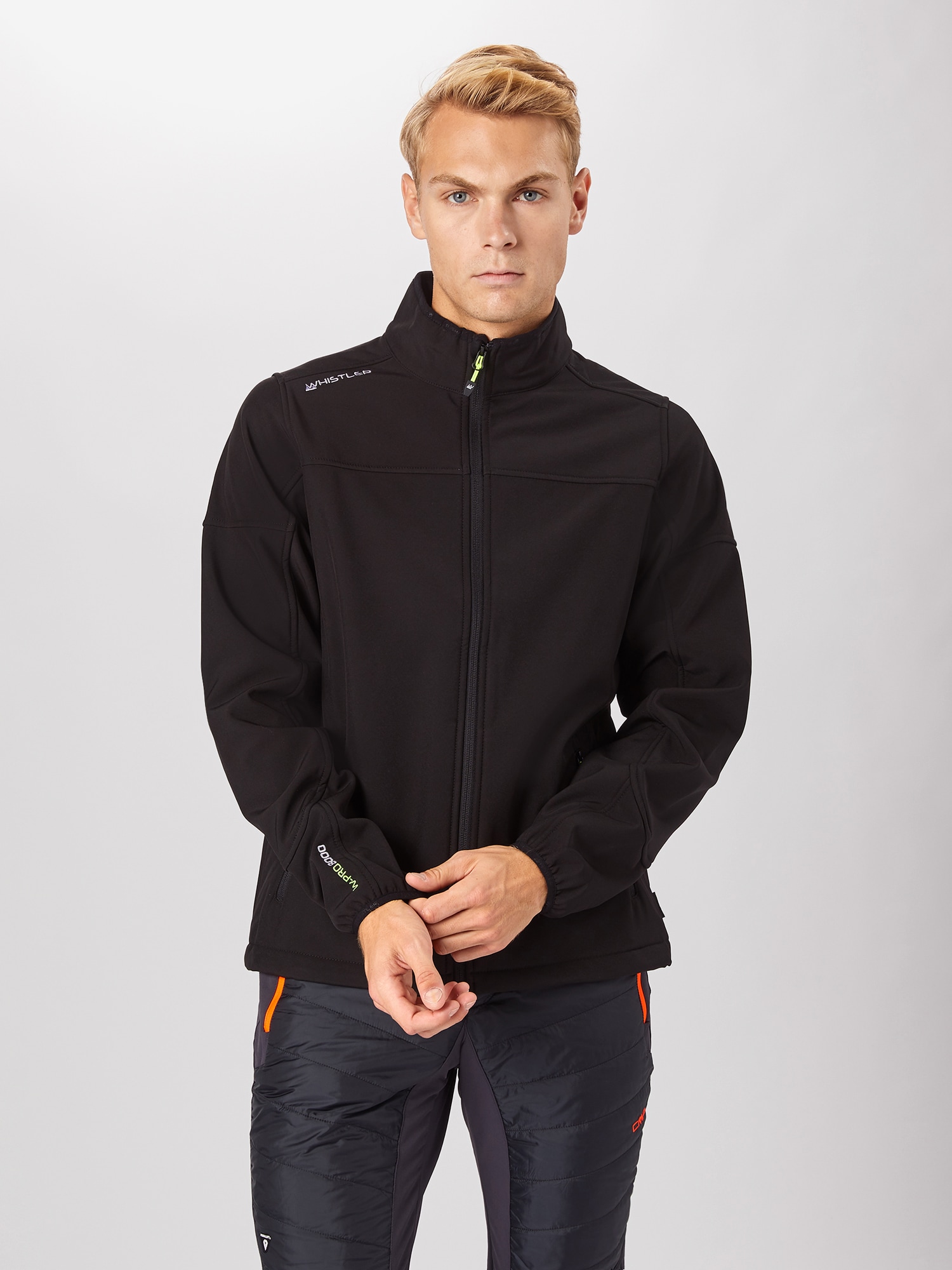 Whistler Outdoorová bunda 'Dublin' neónovo zelená / čierna (obrázok 5)