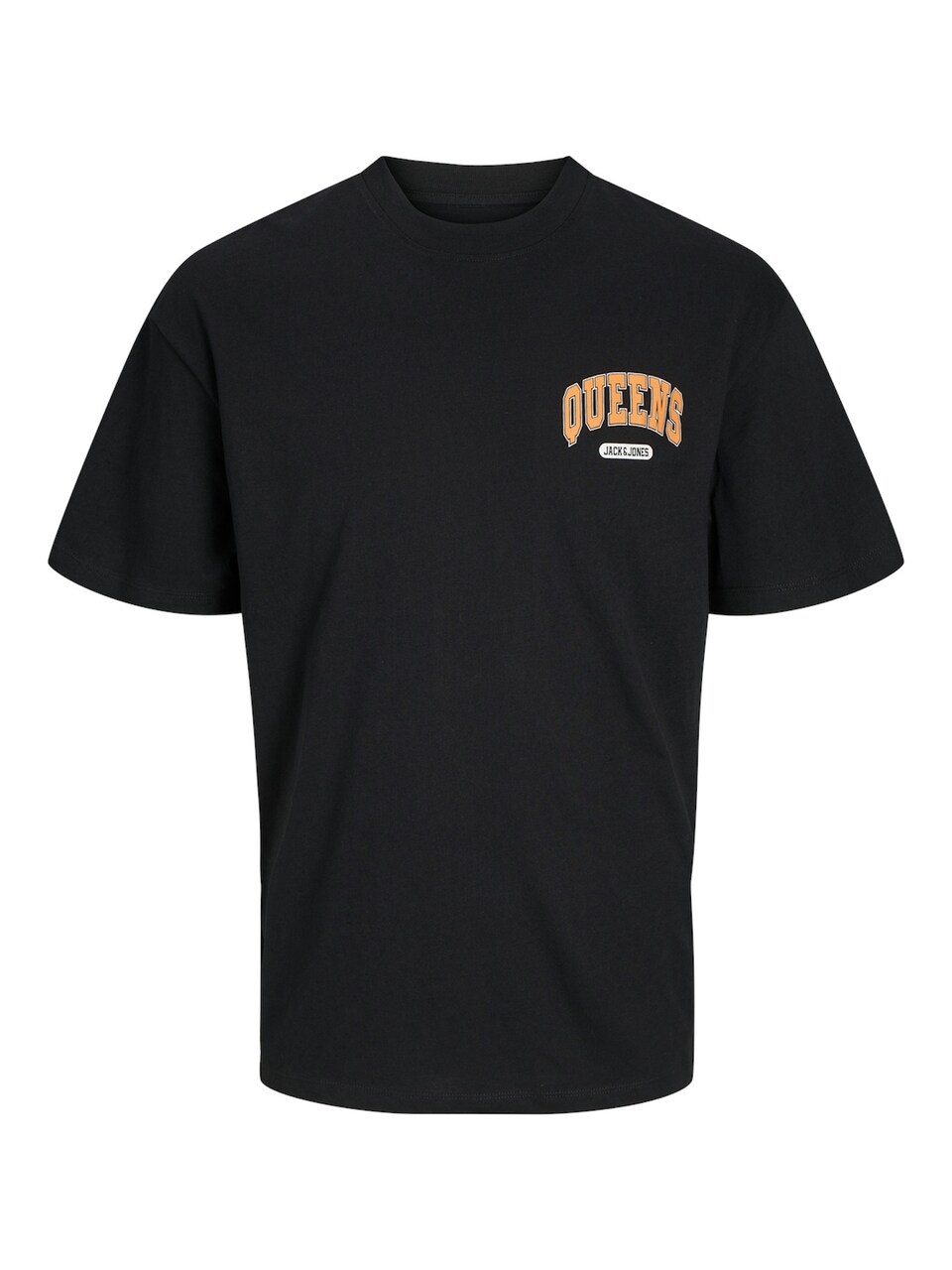 T-shirt 'Bradley' orange / svart