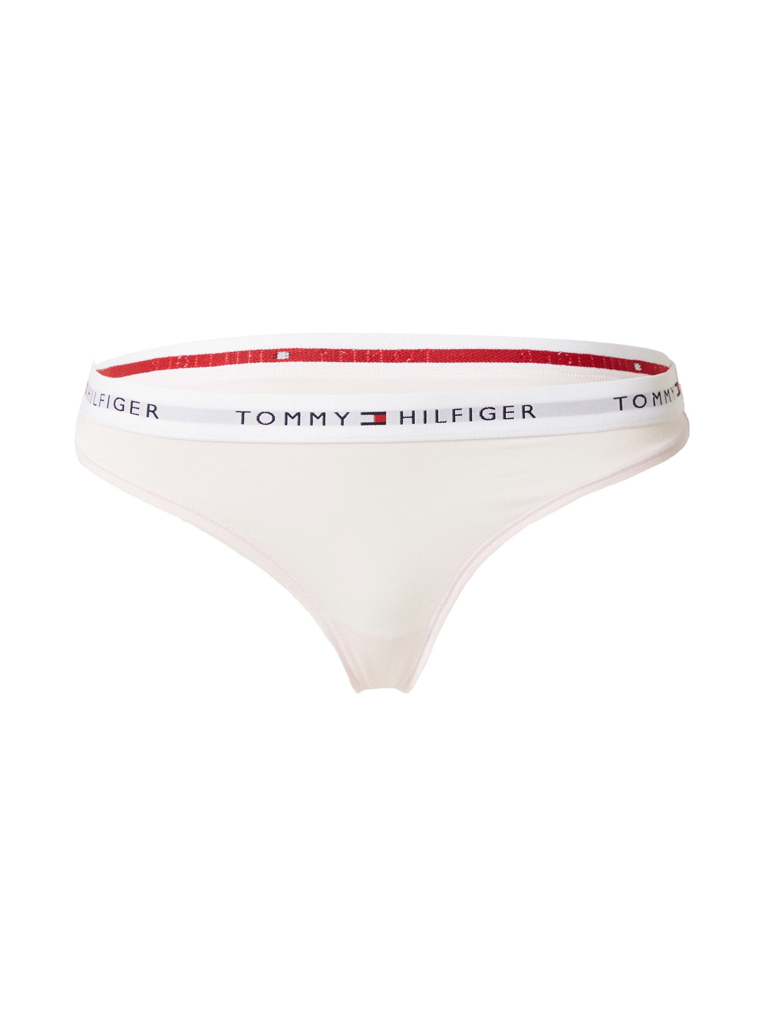 Tommy Hilfiger Underwear Siaurikės tamsiai mėlyna jūros spalva / pastelinė rožinė / raudona / balta