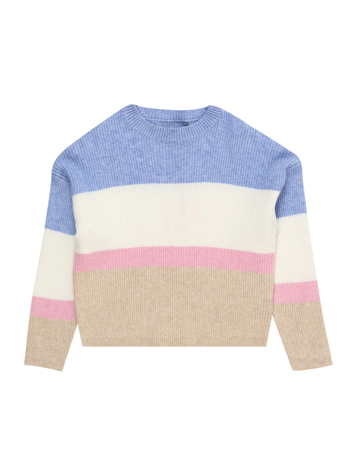 KIDS ONLY Пуловер  тъмнобежово / синьо / розово / бяло