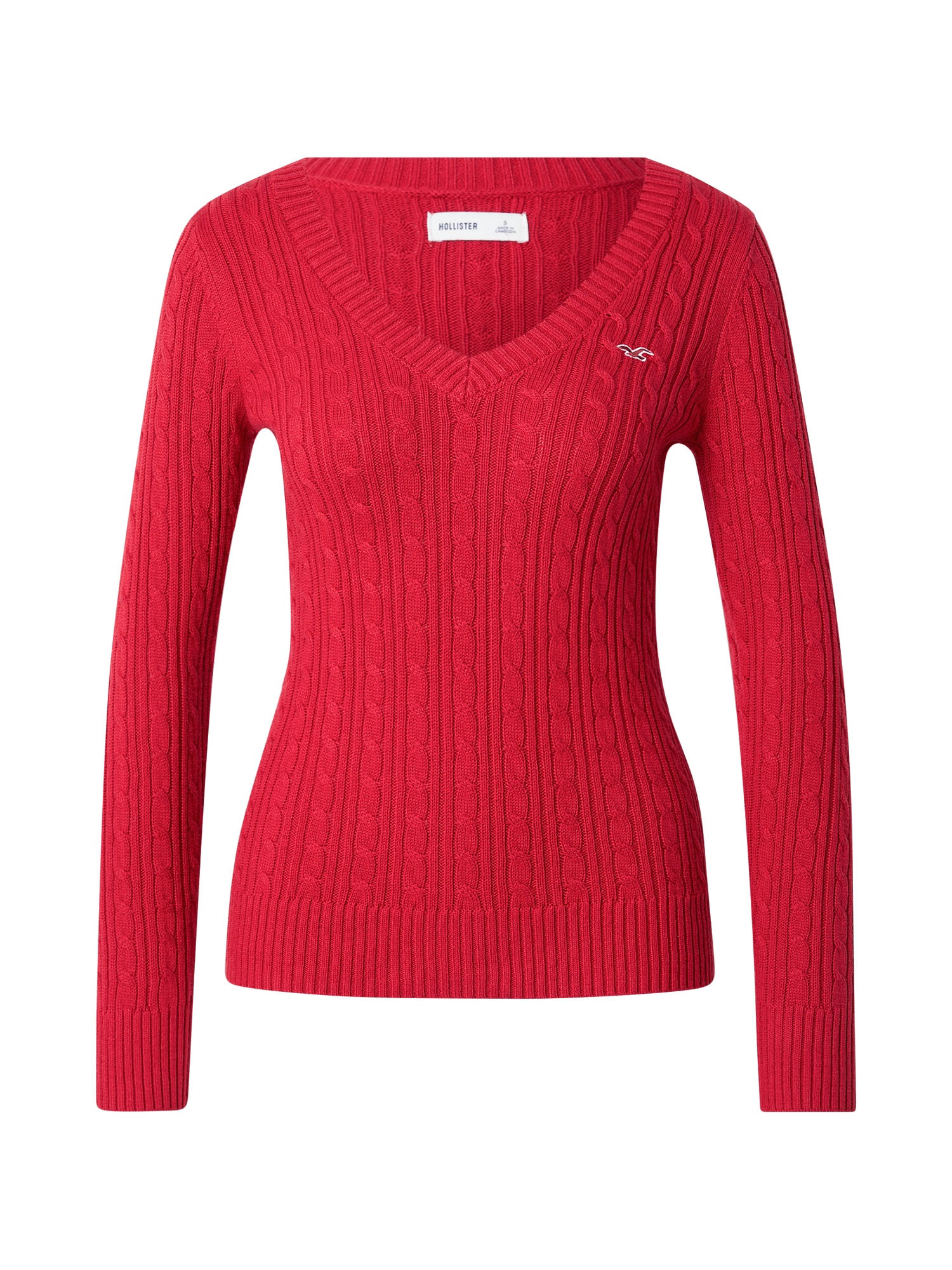 HOLLISTER Pulover  roșu