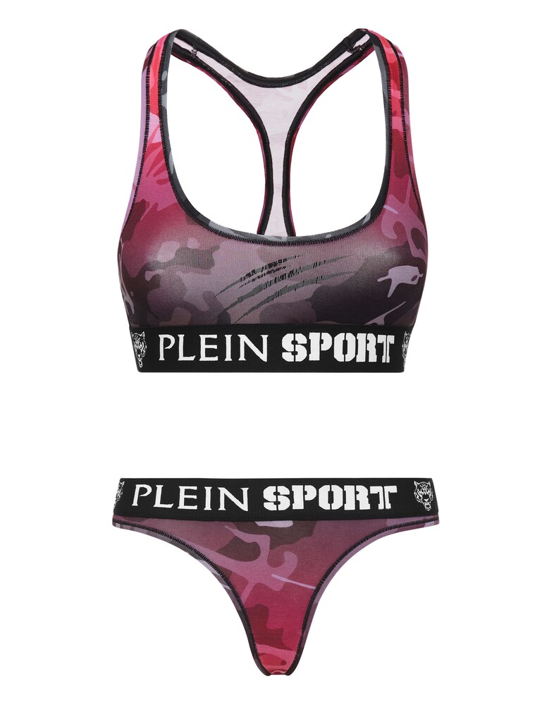 Plein Sport Wäsche-Sets Damen Größe 80 grau / pink / schwarz / weiß