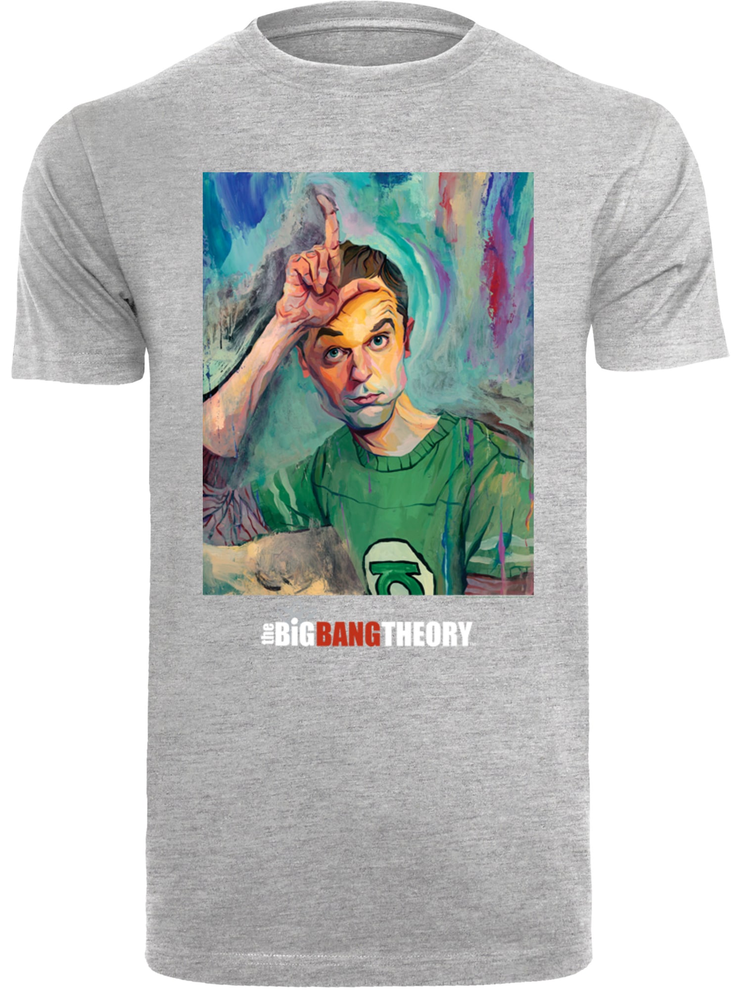 Thumbnail - F4NT4STIC T-Shirt Big Bang Theory TV Serie Sheldon Loser Painting