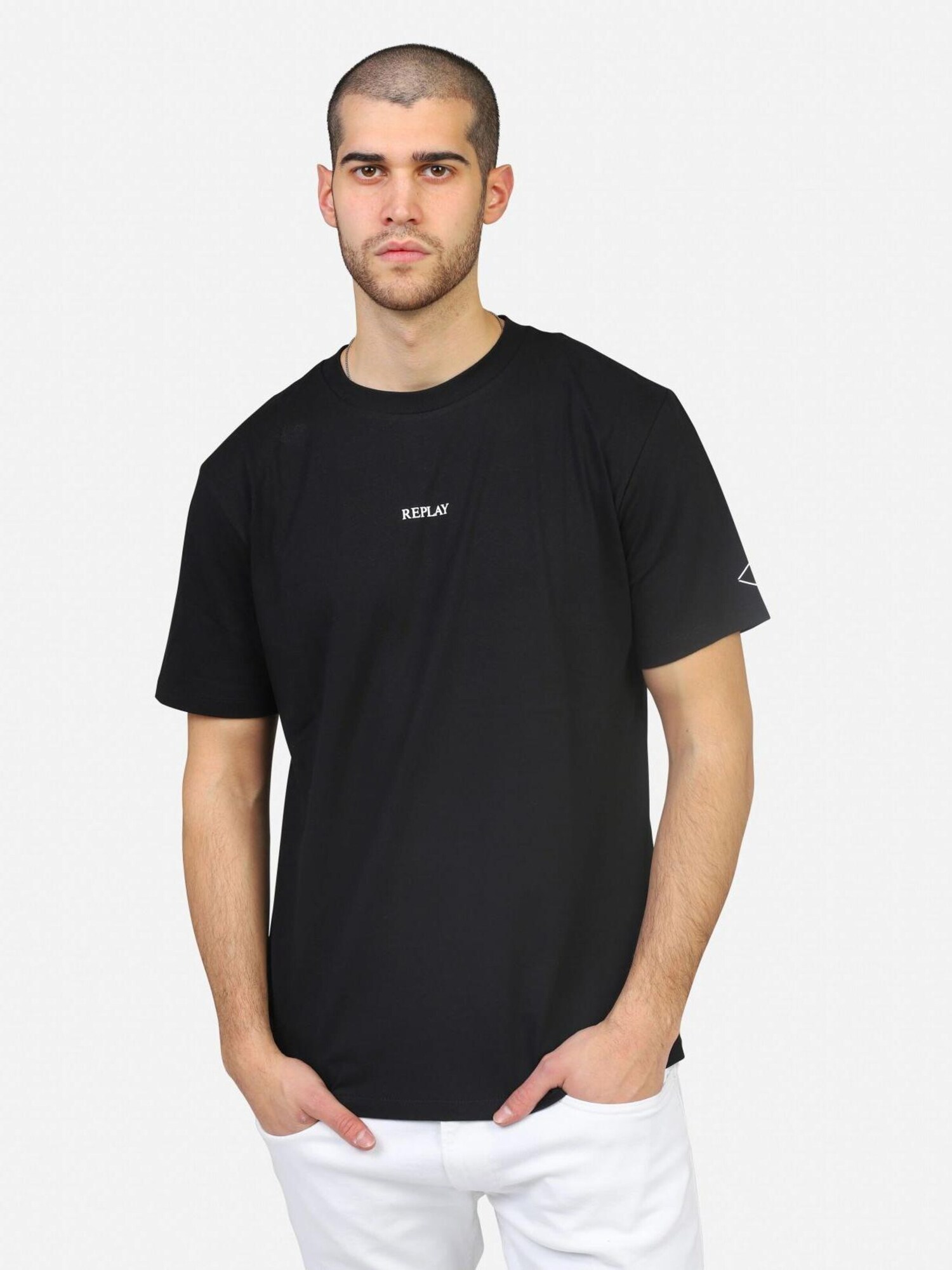 REPLAY Camiseta  negro