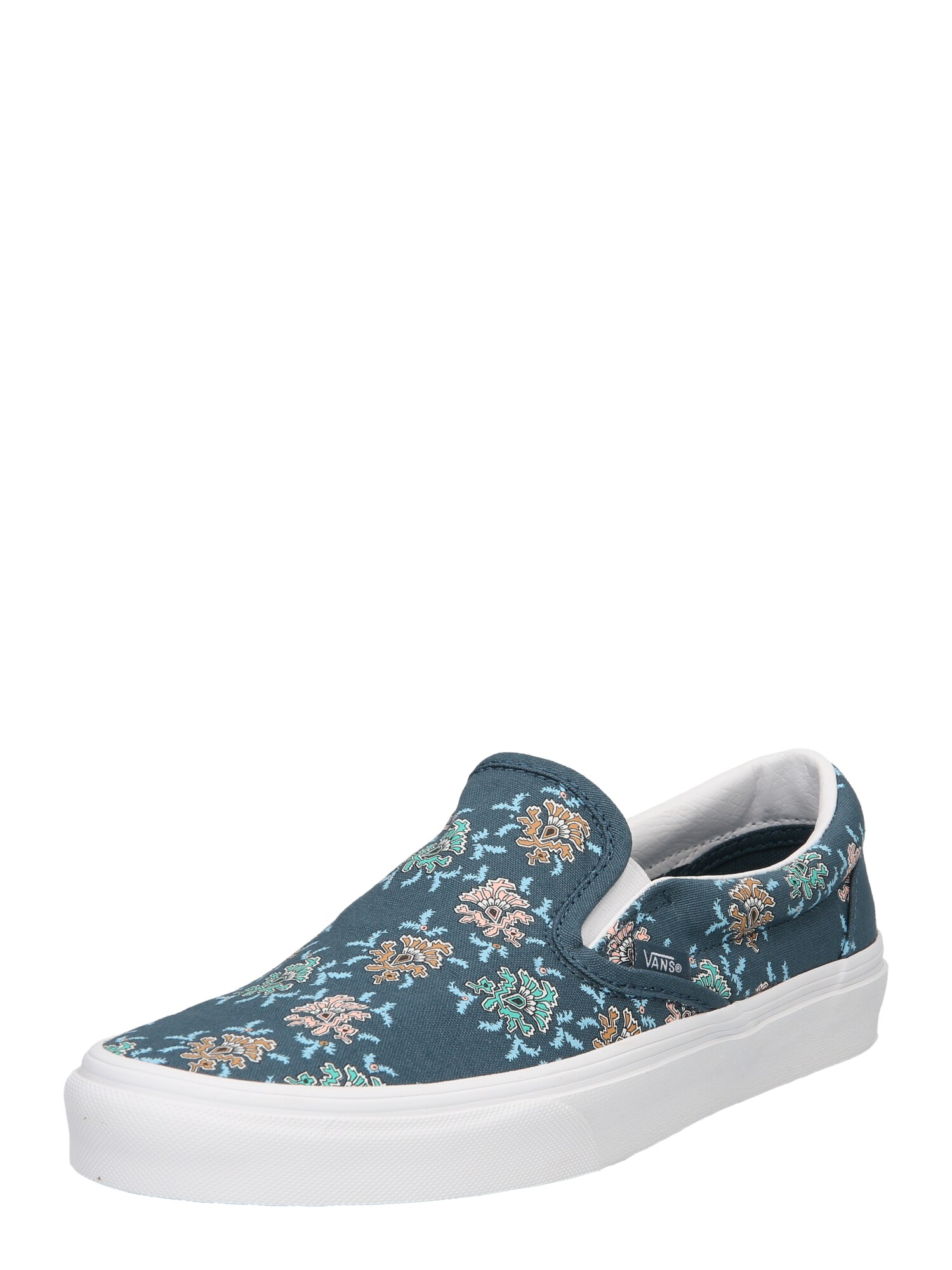 VANS Batai be raištelių šviesiai mėlyna / ruda / žalia / benzino spalva