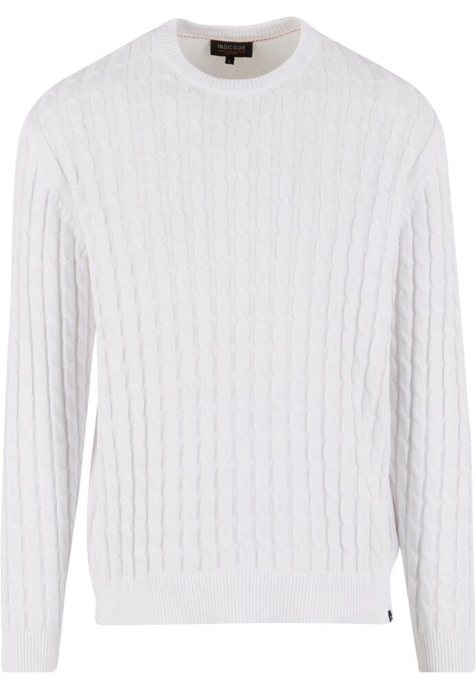 INDICODE JEANS Pullover 'Trevin' Herren Größe XXL weiß