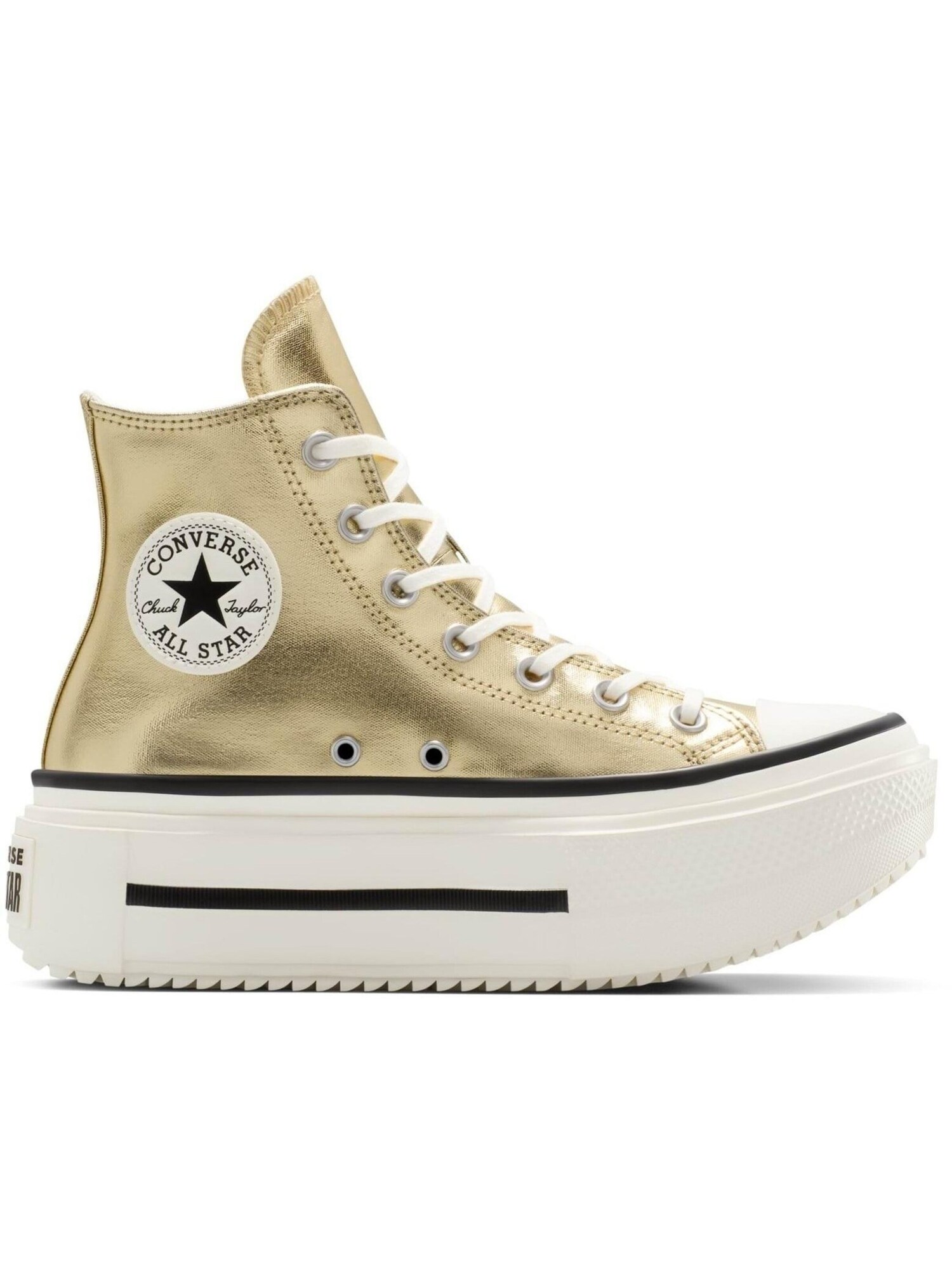 CONVERSE Calzado deportivo 'Converse Chuck Taylor All Star Lift Double Stack' amarillo