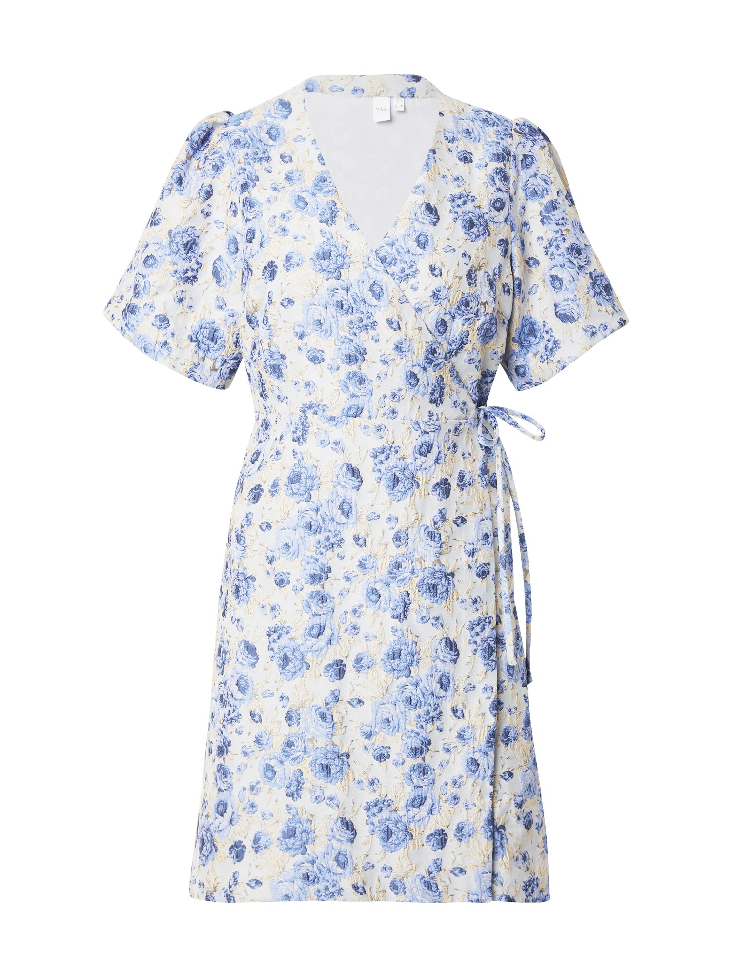 YAS Rochie YASCINDY  bej / albastru deschis / albastru închis