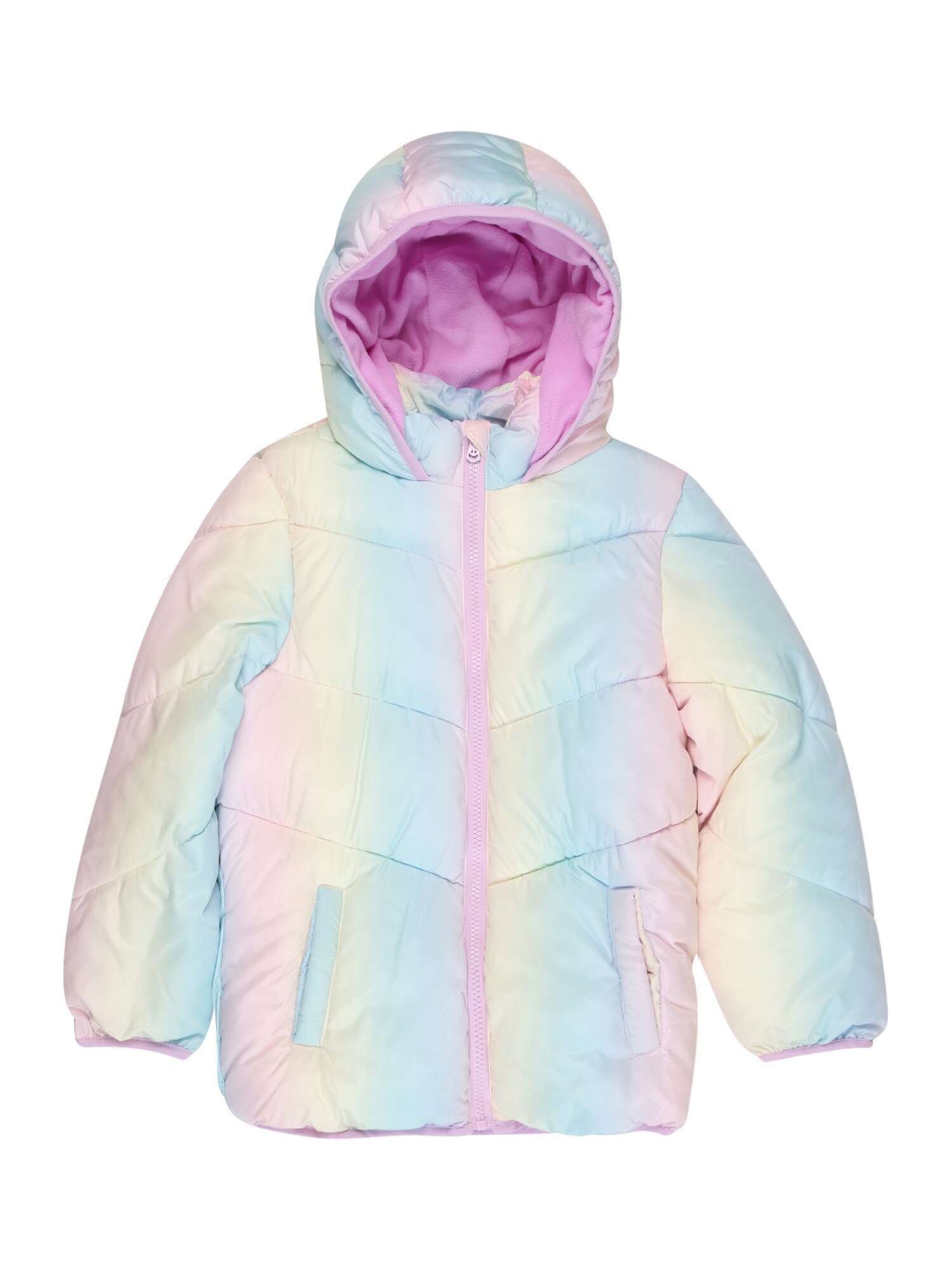 Cotton On Zimska jakna 'FRANKIE'  svetlo modra / rumena / meta / roza