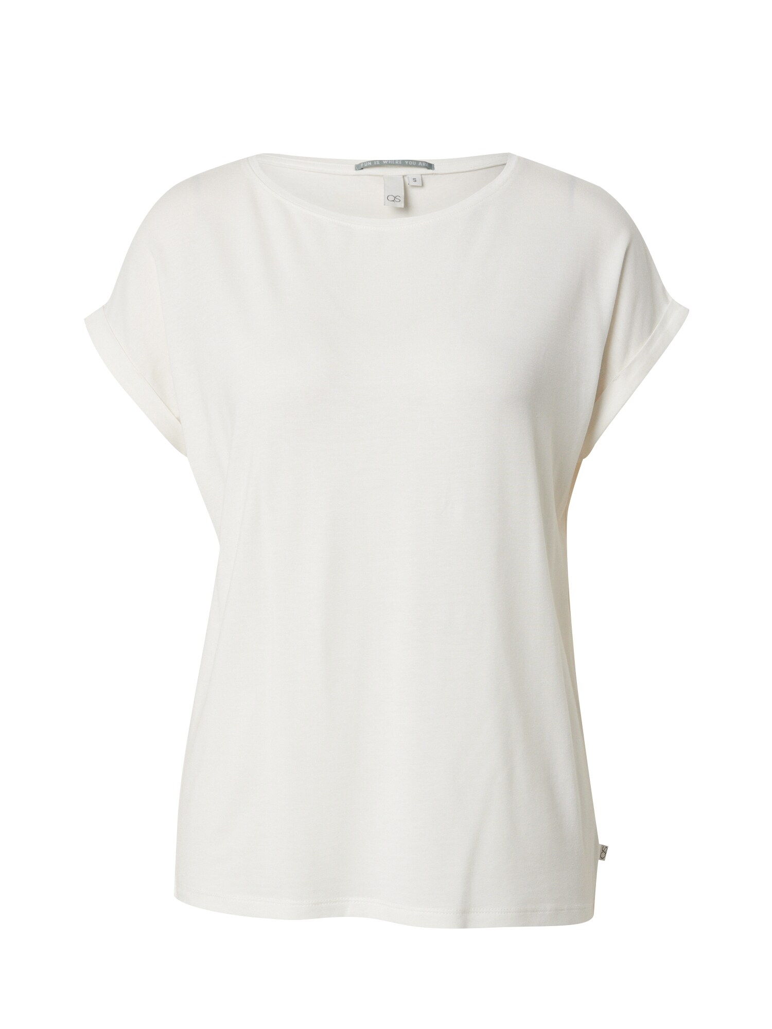 QS Tricou  alb