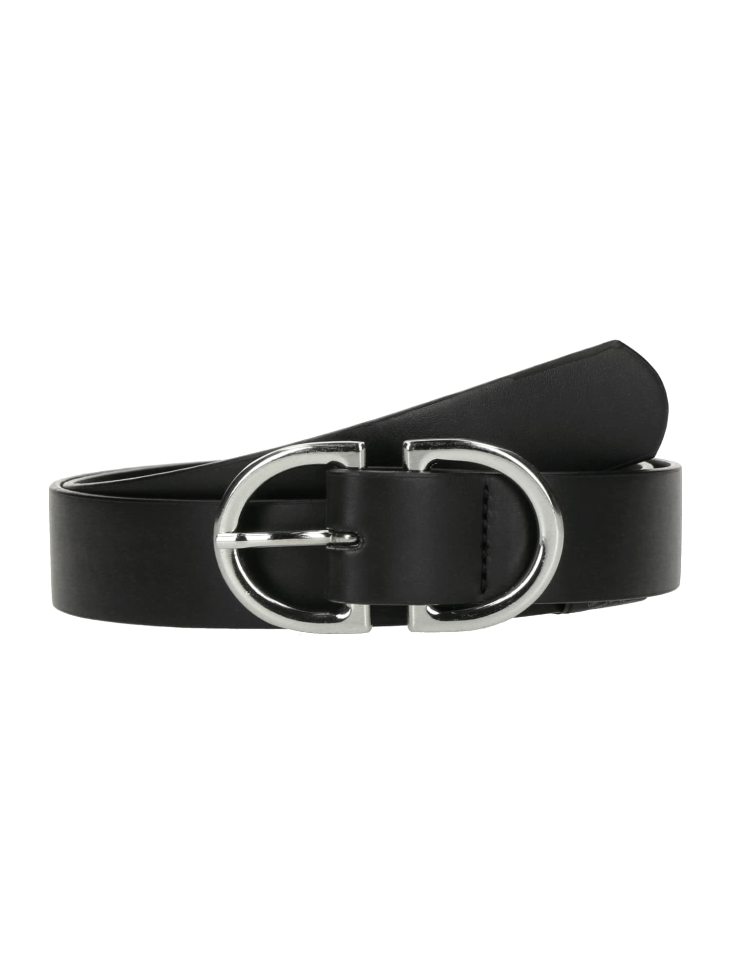 VERO MODA Curea VMSARA  negru / argintiu