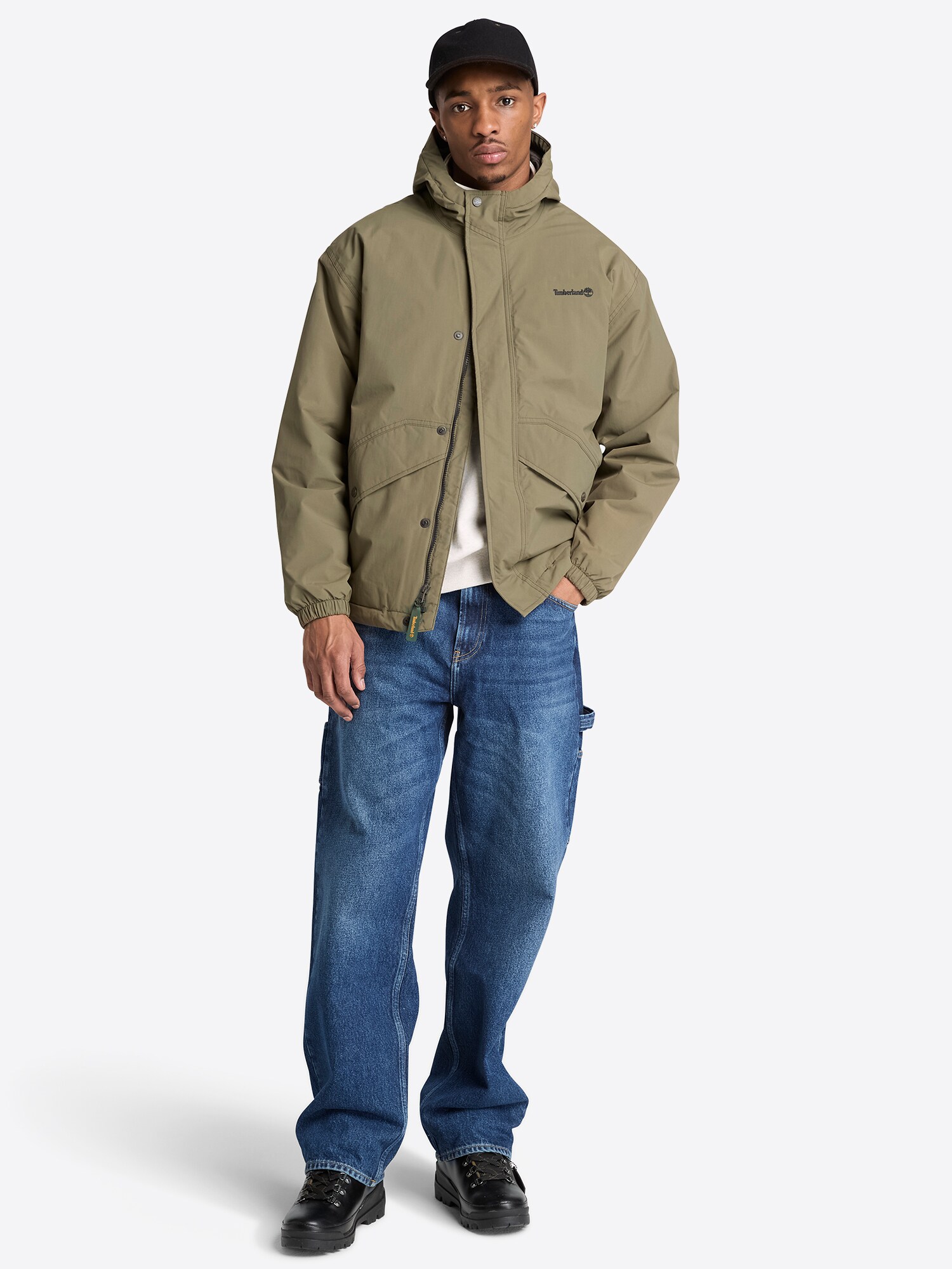 TIMBERLAND Chaqueta de entretiempo oliva – imagen 3